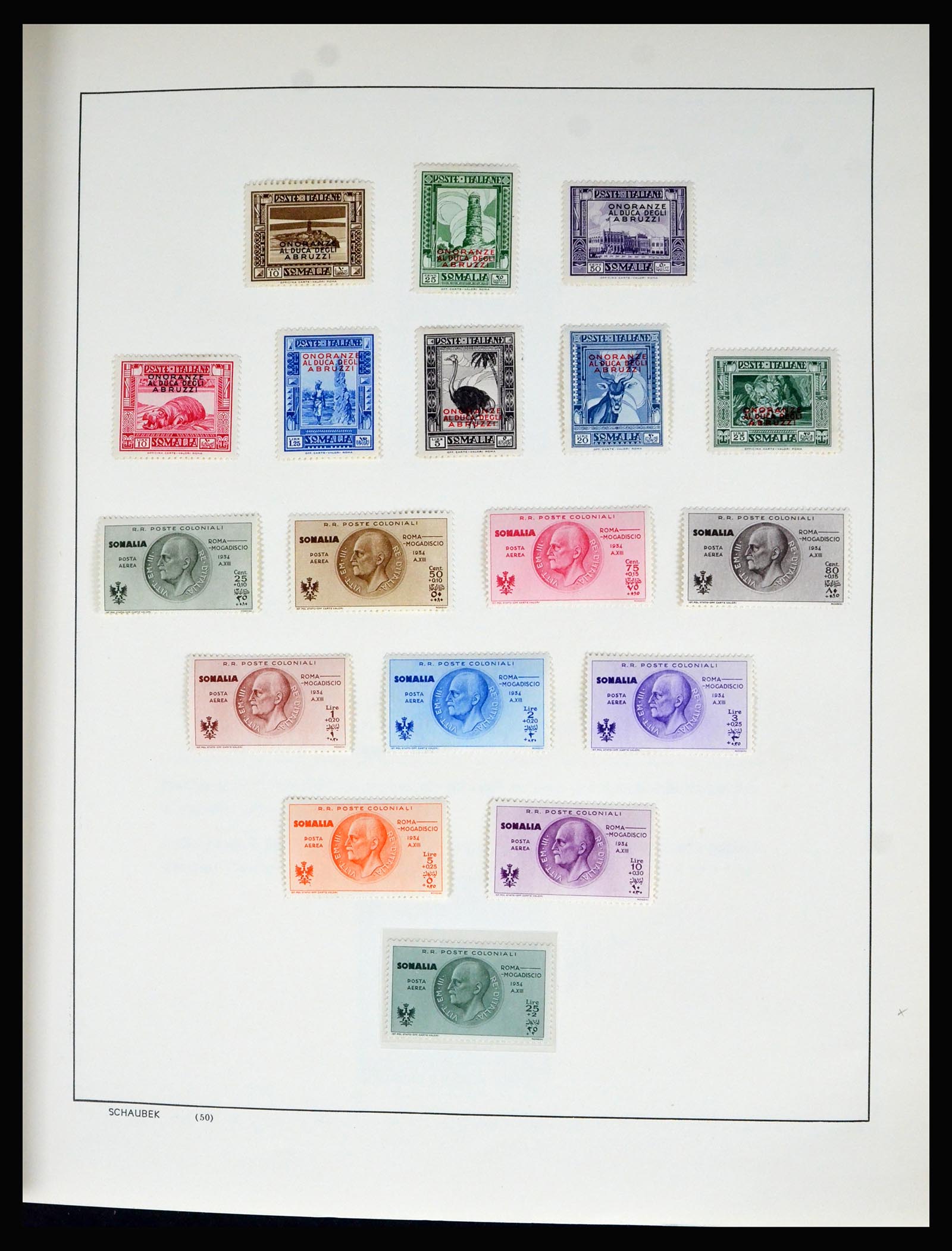40320 0012 - Postzegel verzameling 40320 Italiaans Somalië 1903-1999.