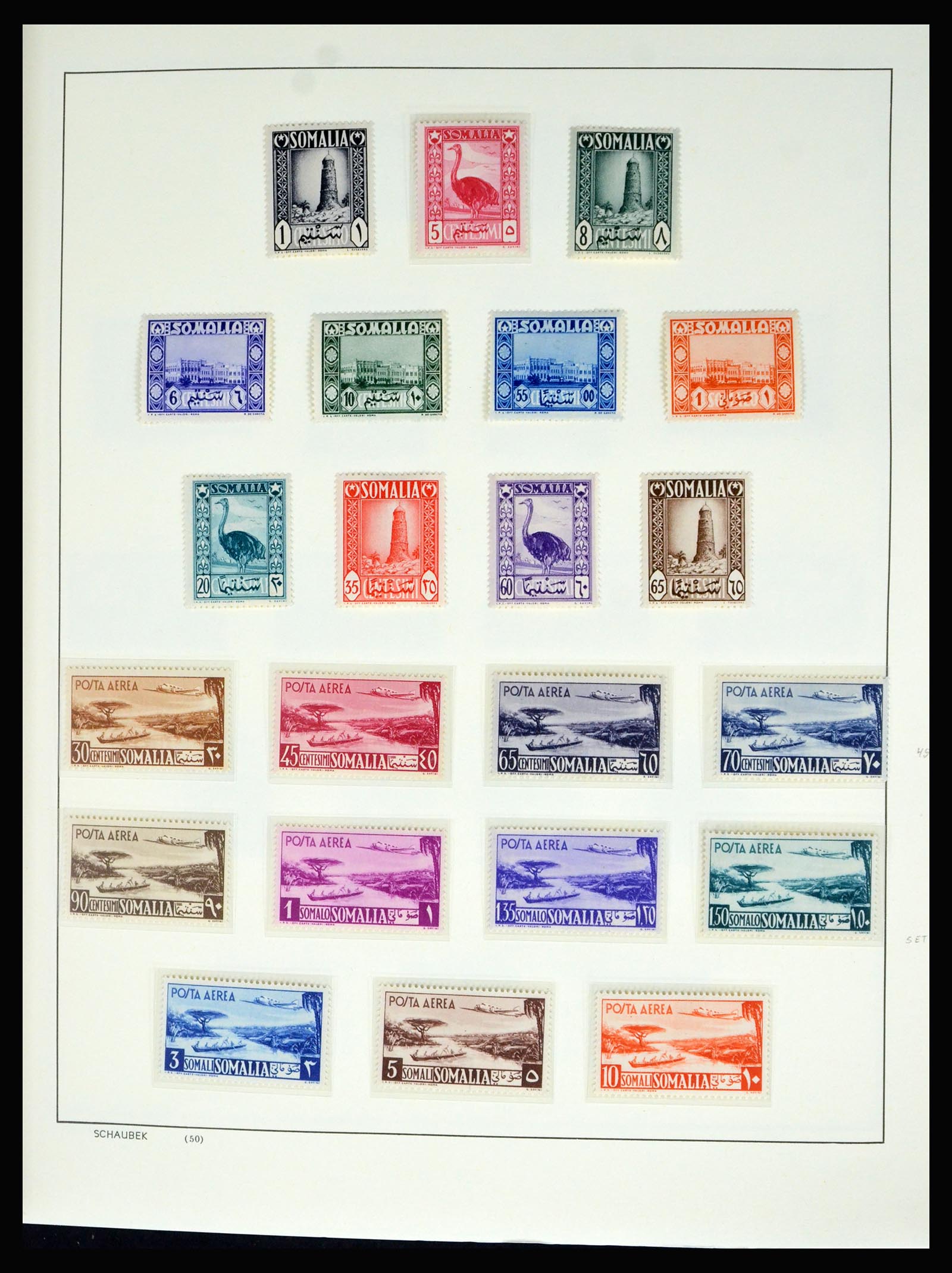 40320 0017 - Postzegel verzameling 40320 Italiaans Somalië 1903-1999.