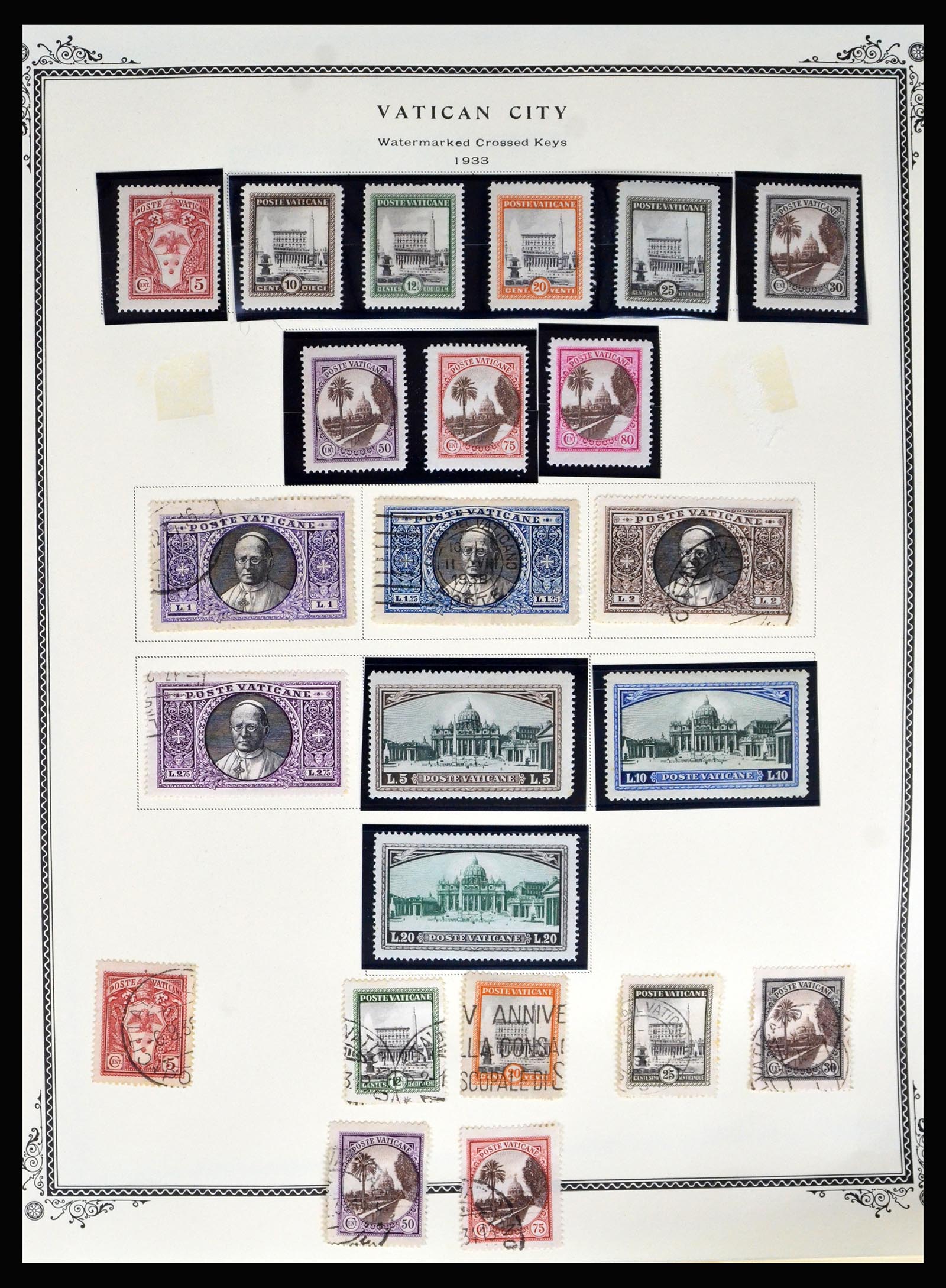40341 0002 - Postzegel verzameling 40341 Vaticaan 1929-2007.