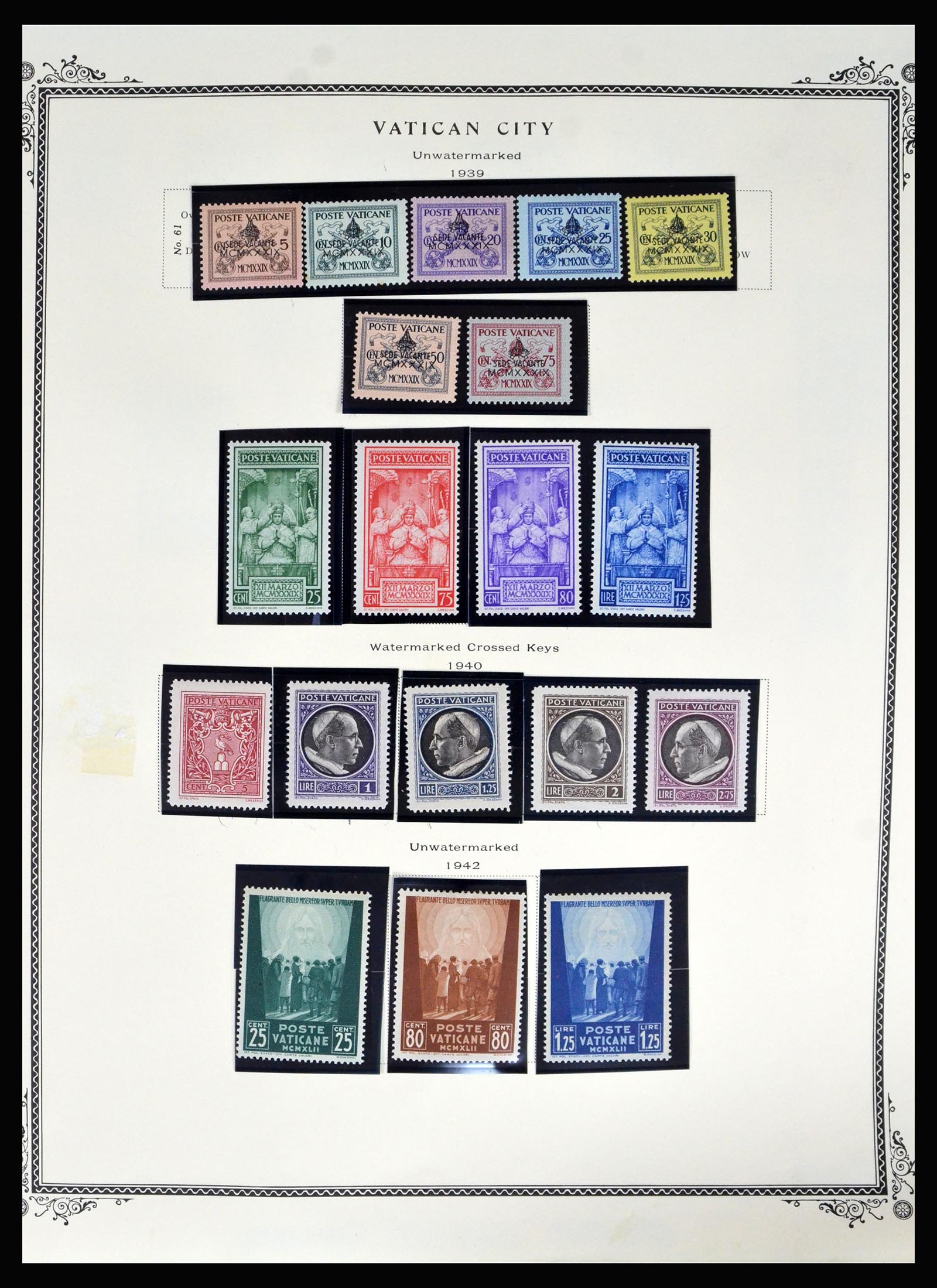 40341 0006 - Postzegel verzameling 40341 Vaticaan 1929-2007.