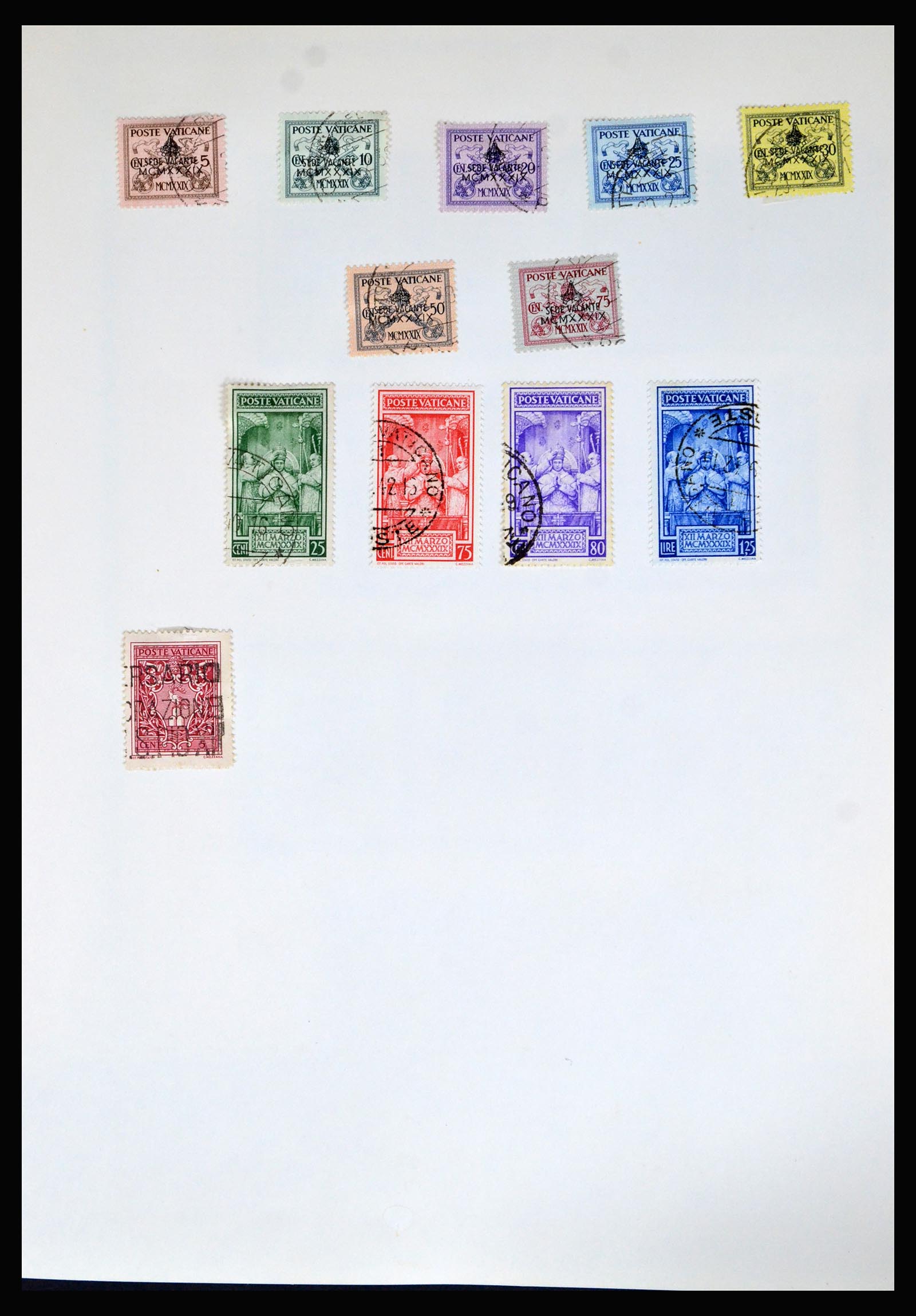 40341 0007 - Postzegel verzameling 40341 Vaticaan 1929-2007.