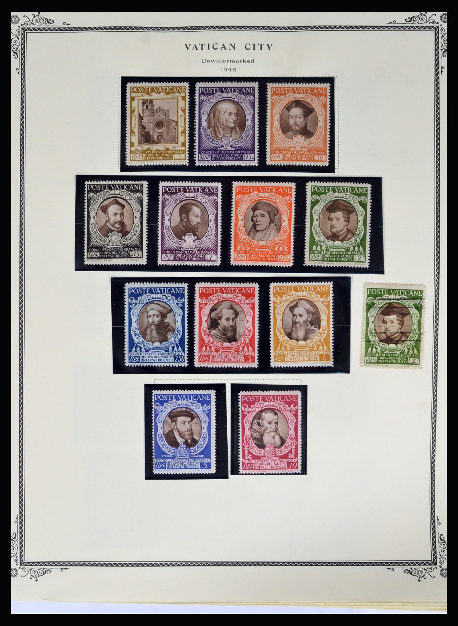 40341 0010 - Postzegel verzameling 40341 Vaticaan 1929-2007.