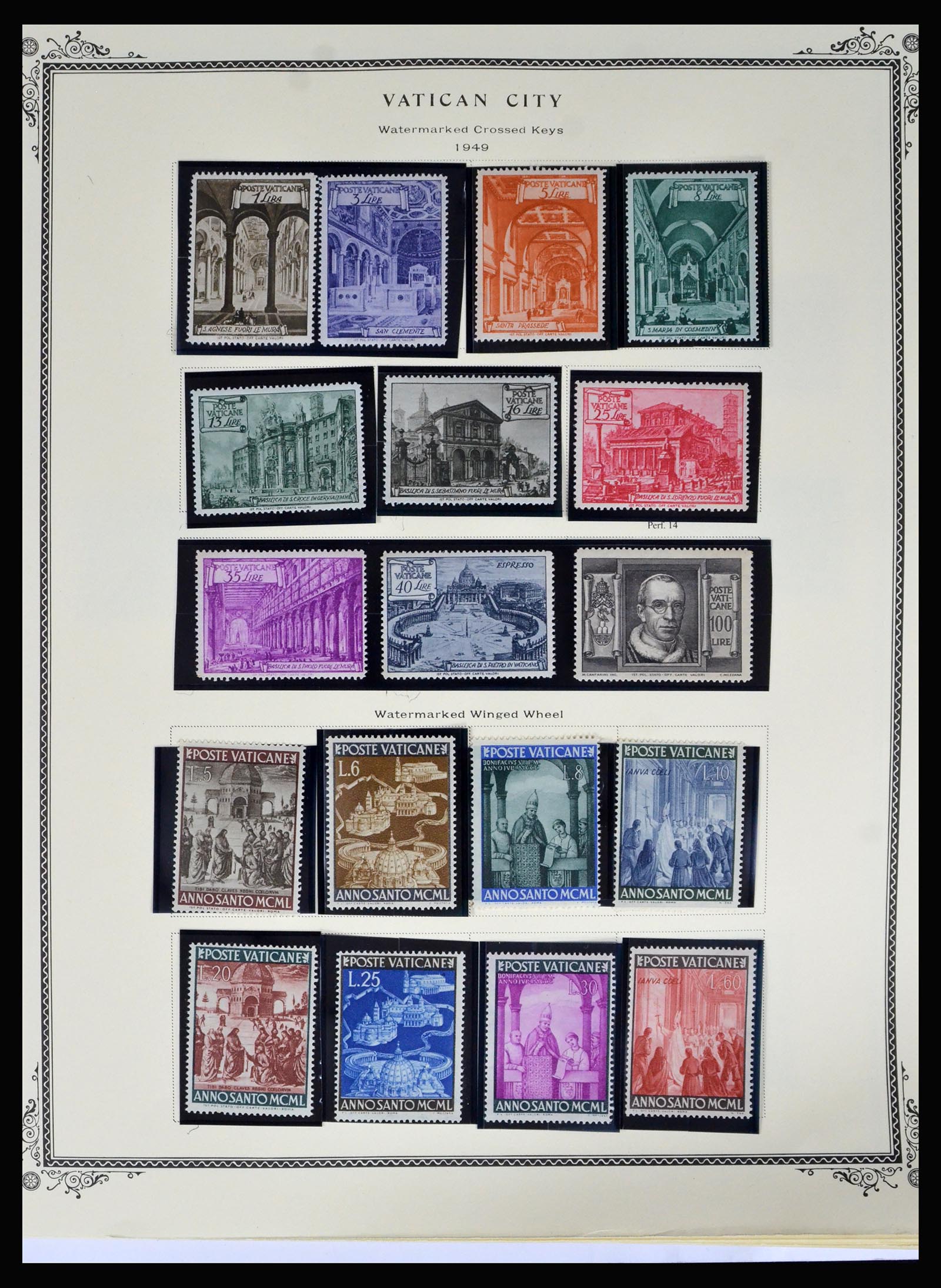 40341 0011 - Postzegel verzameling 40341 Vaticaan 1929-2007.