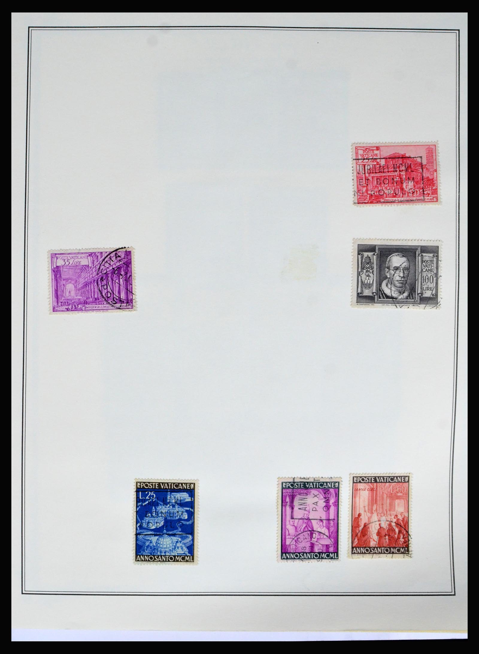 40341 0012 - Postzegel verzameling 40341 Vaticaan 1929-2007.
