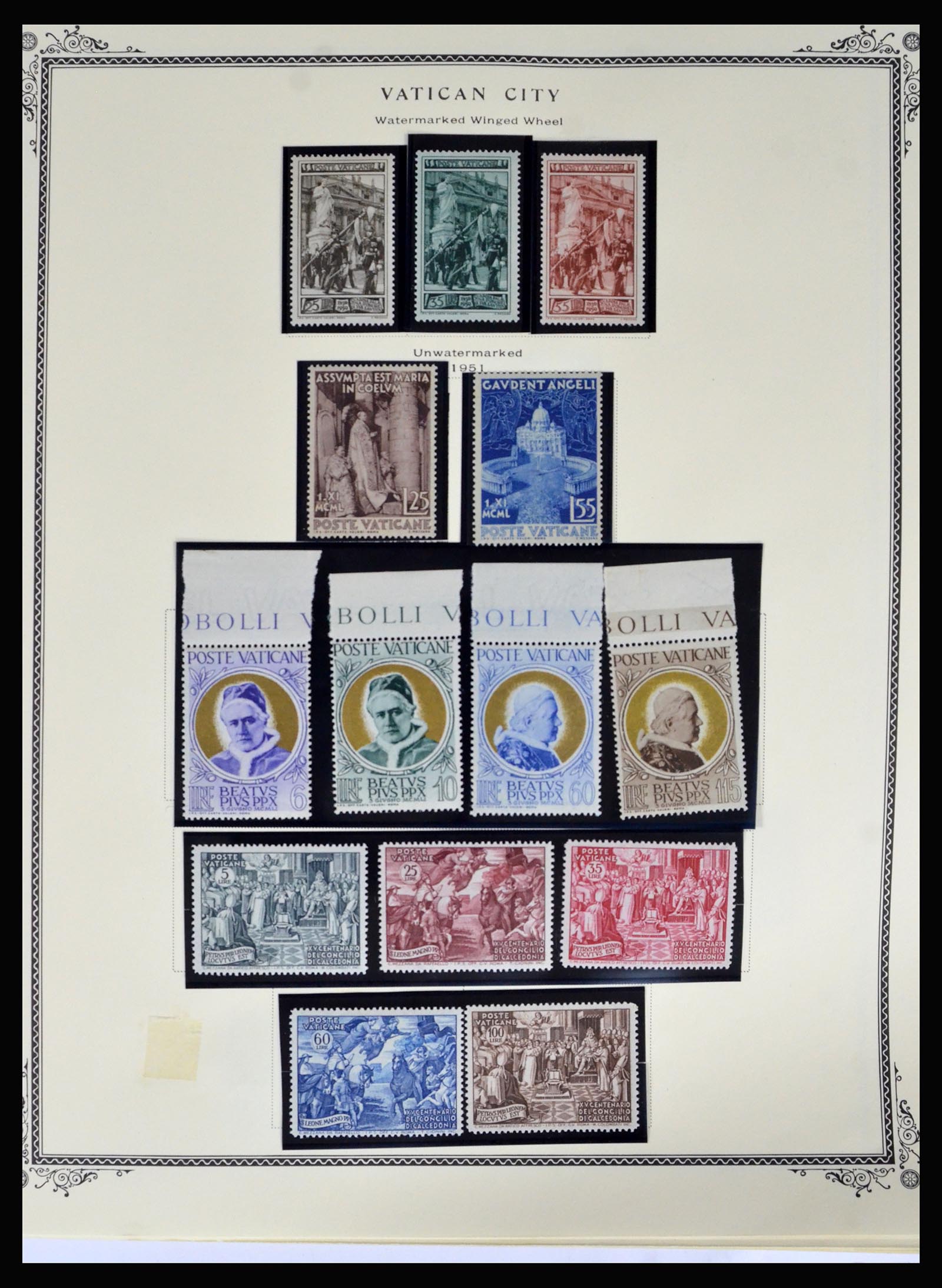 40341 0013 - Postzegel verzameling 40341 Vaticaan 1929-2007.