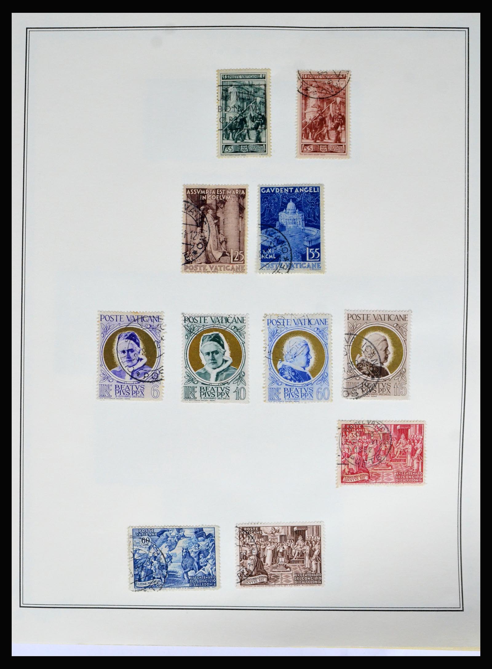 40341 0014 - Postzegel verzameling 40341 Vaticaan 1929-2007.