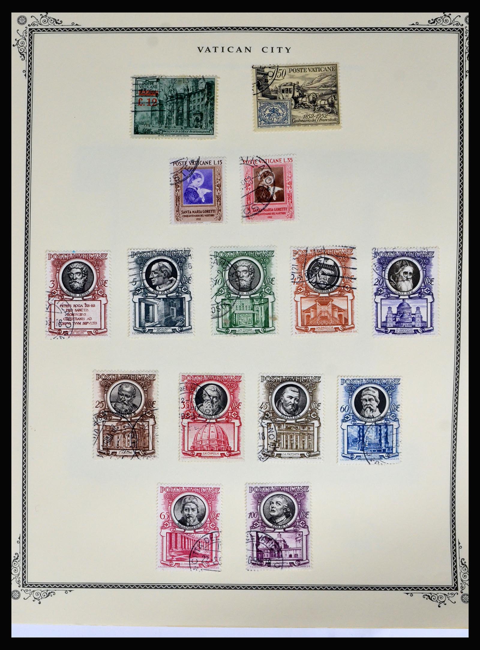 40341 0016 - Postzegel verzameling 40341 Vaticaan 1929-2007.