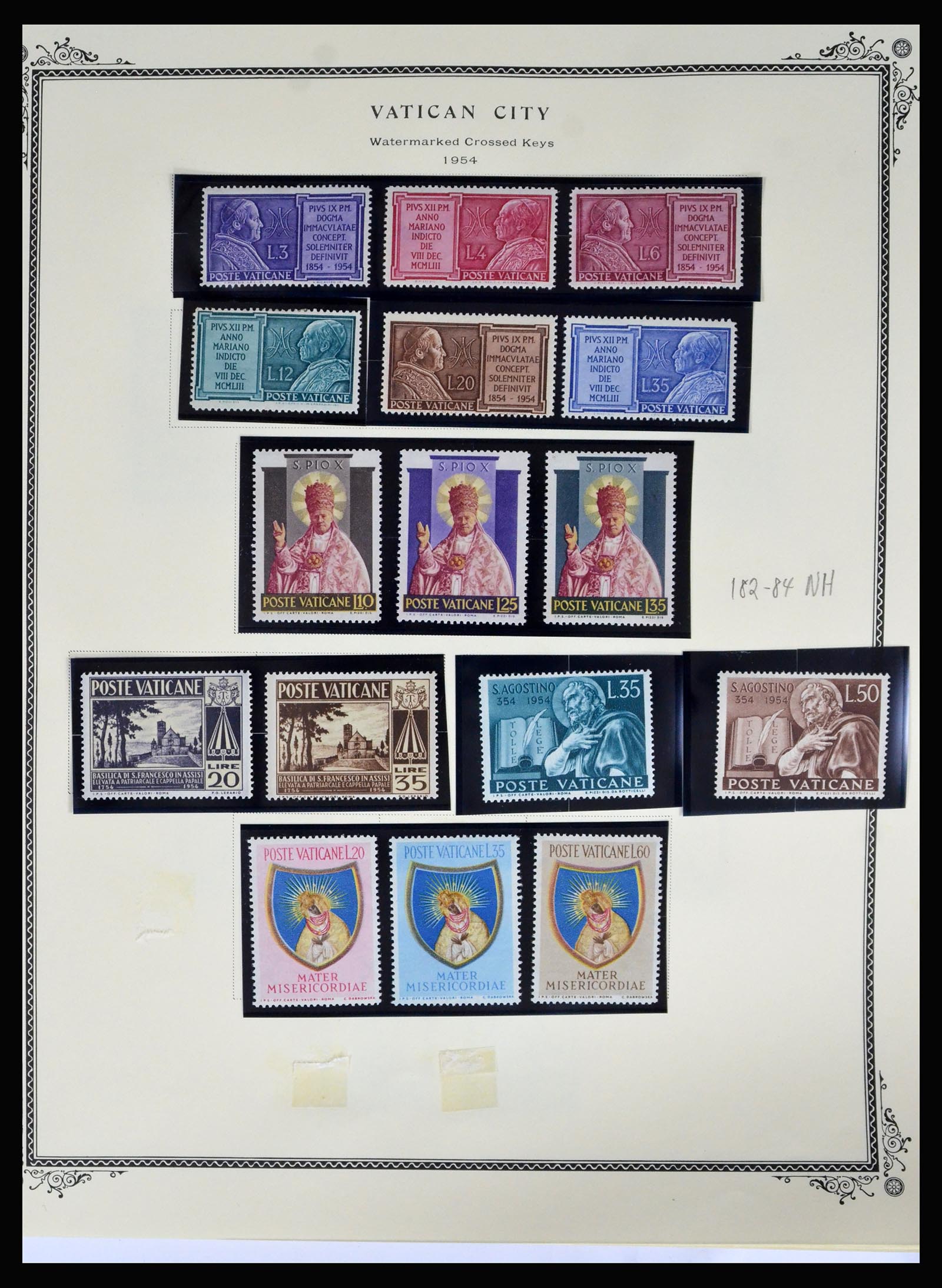 40341 0019 - Postzegel verzameling 40341 Vaticaan 1929-2007.
