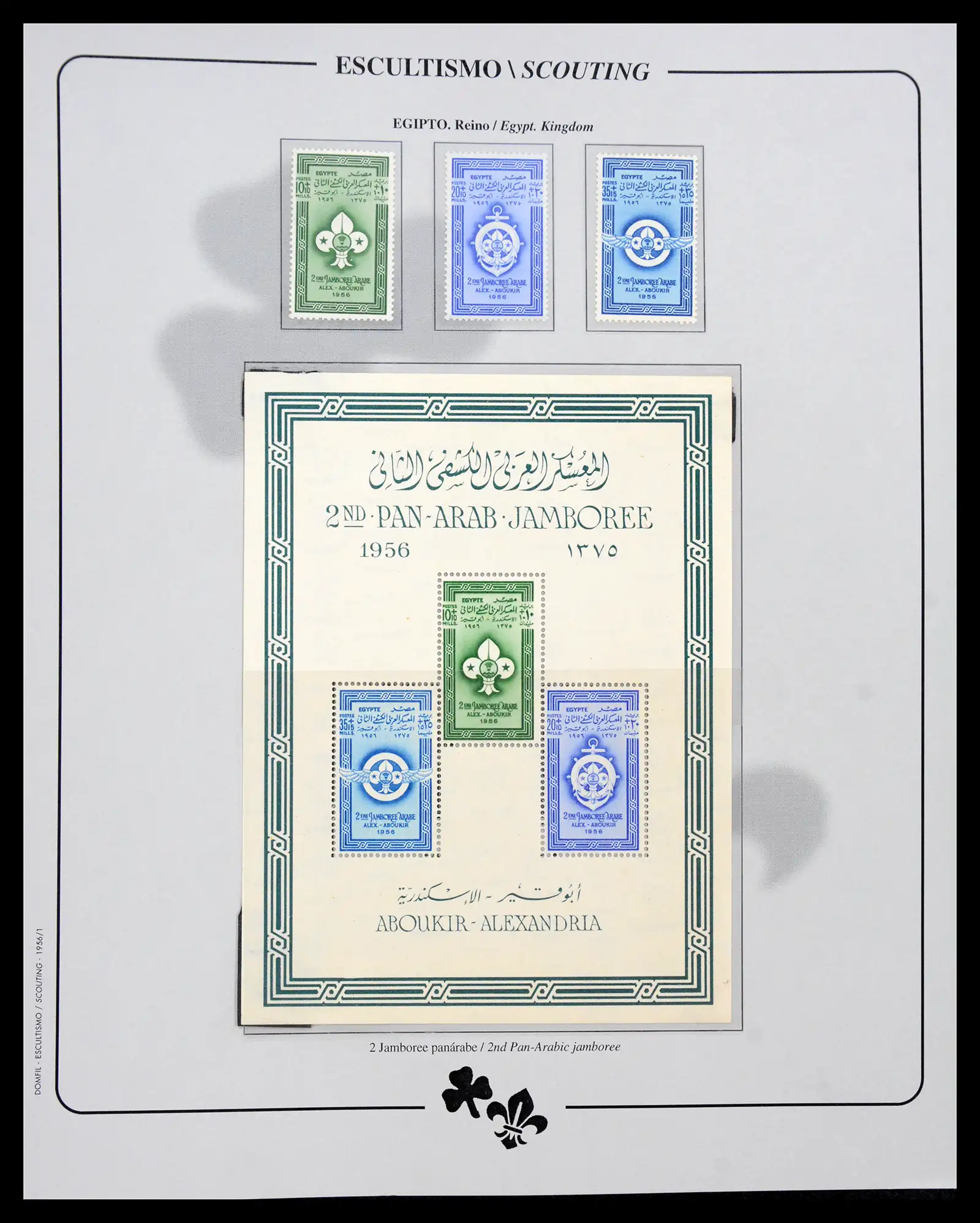 40360 0001 - Stamp collection 40360 Thematics scouting 1918-2010.