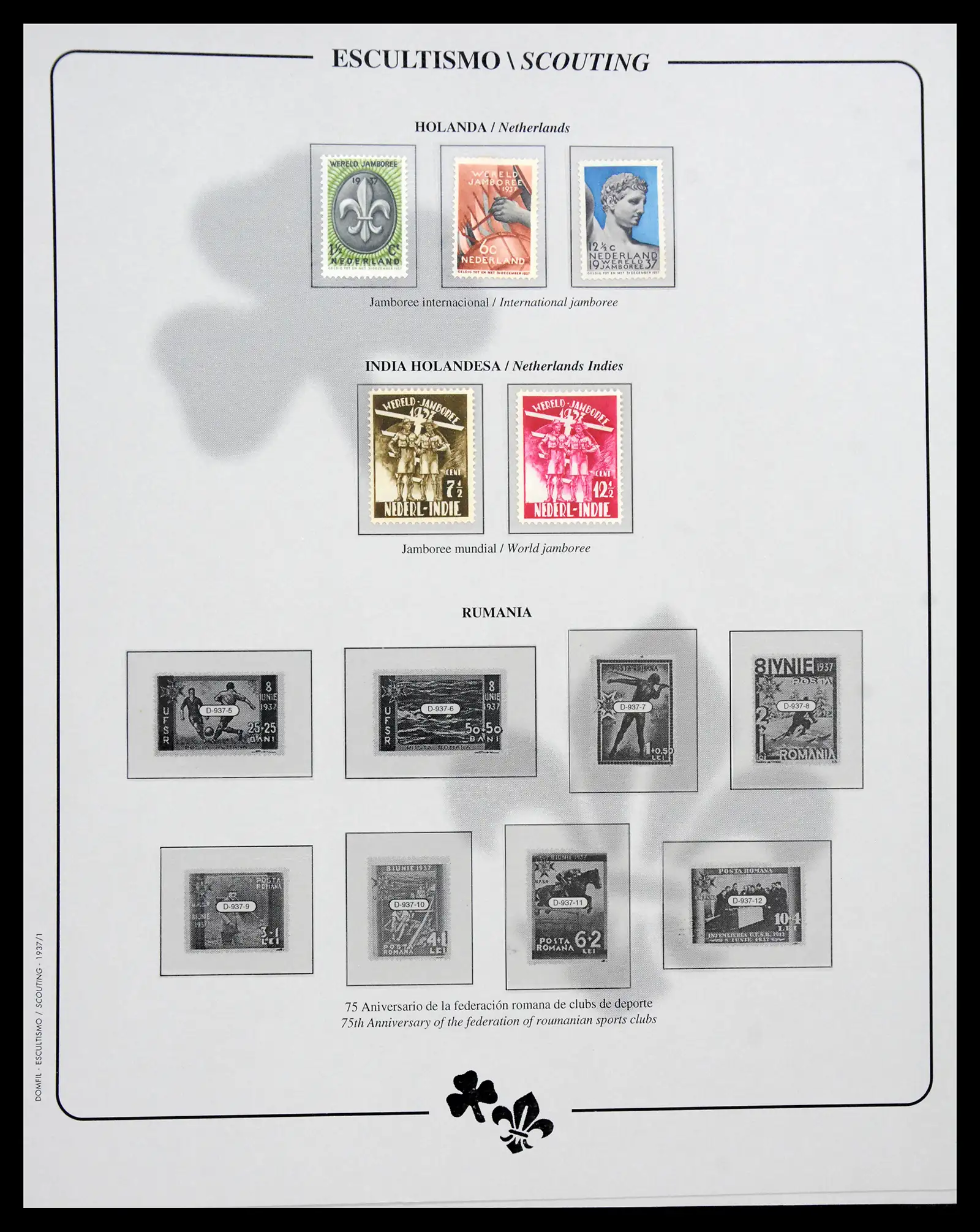 40360 0007 - Stamp collection 40360 Thematics scouting 1918-2010.