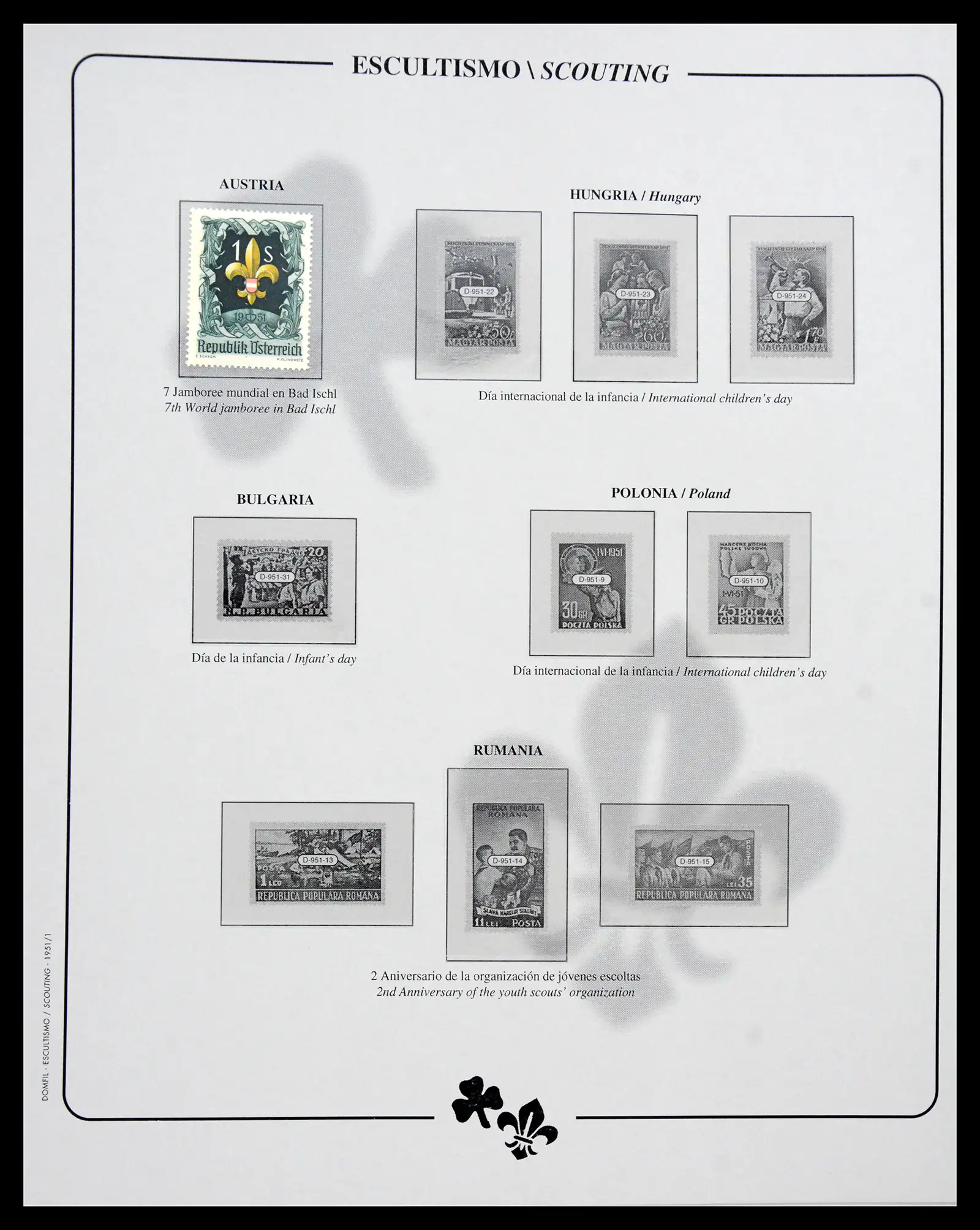 40360 0016 - Stamp collection 40360 Thematics scouting 1918-2010.