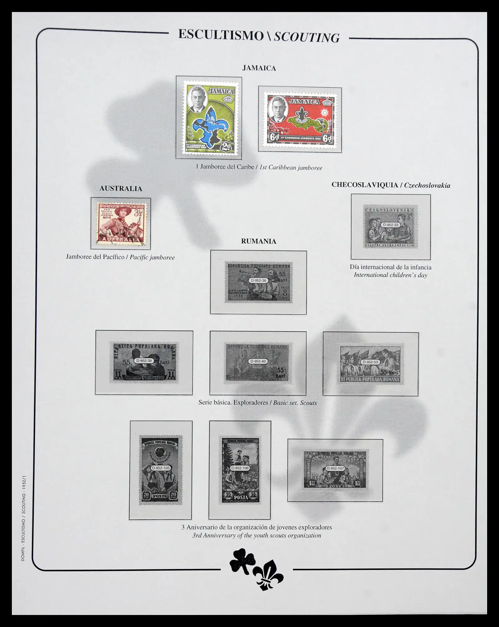 40360 0017 - Stamp collection 40360 Thematics scouting 1918-2010.