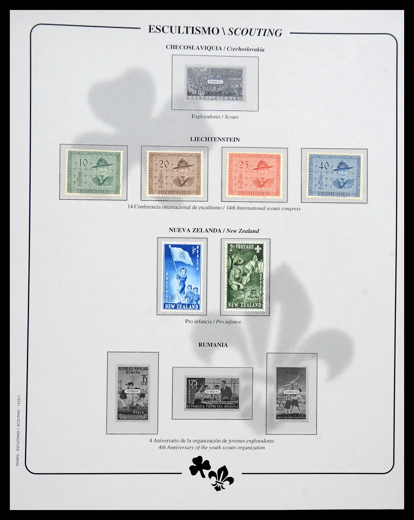 40360 0018 - Stamp collection 40360 Thematics scouting 1918-2010.
