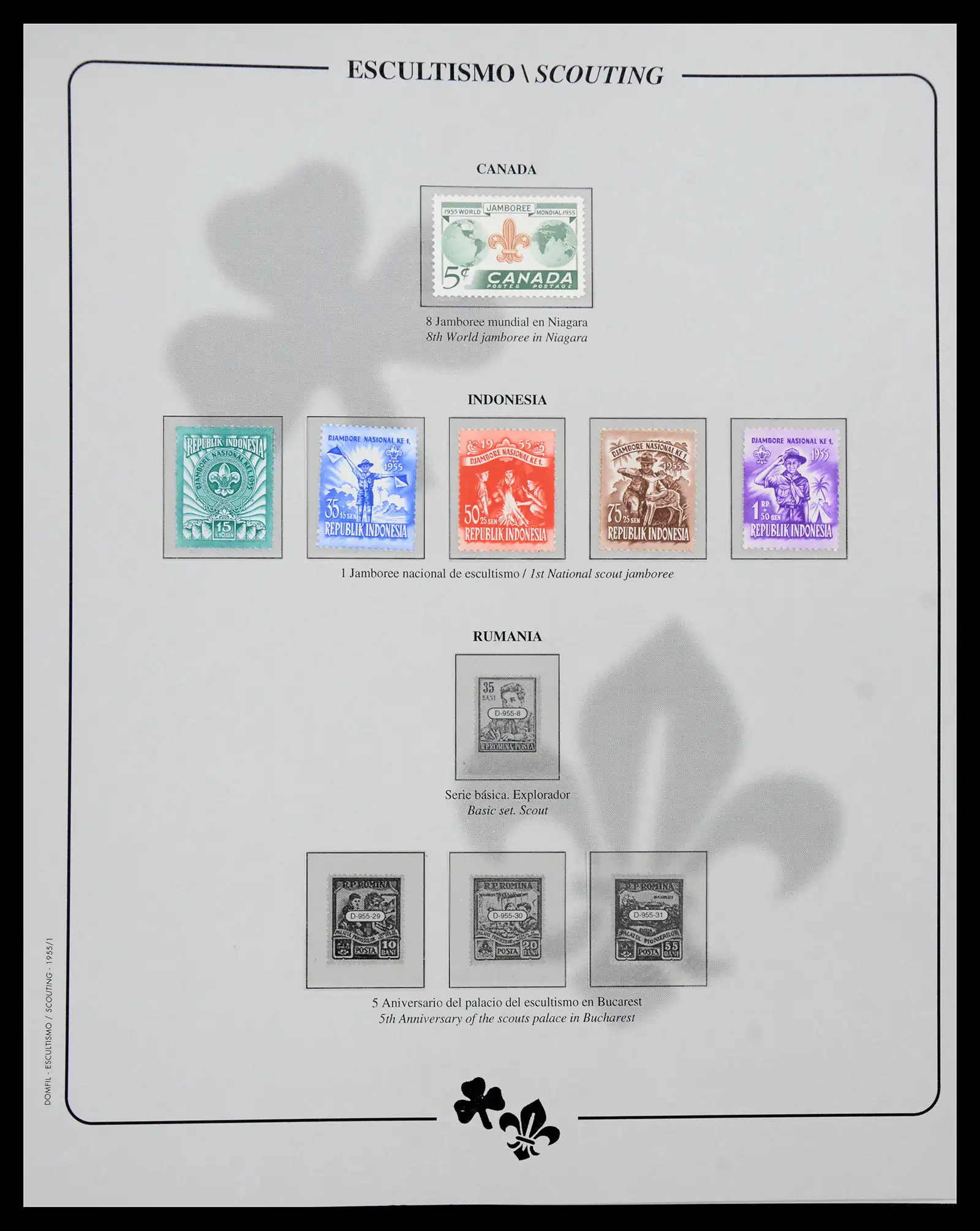 40360 0020 - Stamp collection 40360 Thematics scouting 1918-2010.
