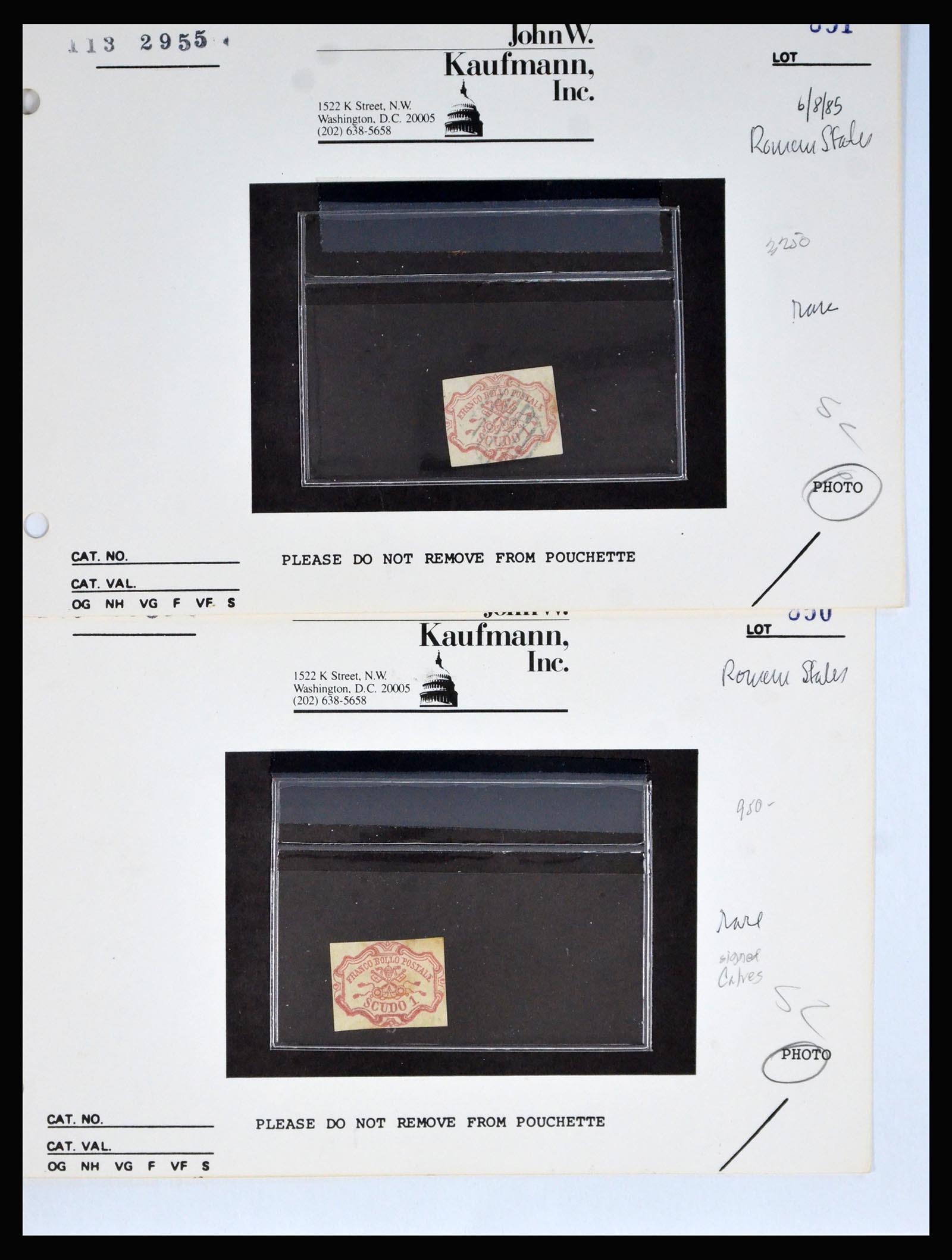 40365 0004 - Postzegel verzameling 40365 Italiaanse Staten 1852-1868.