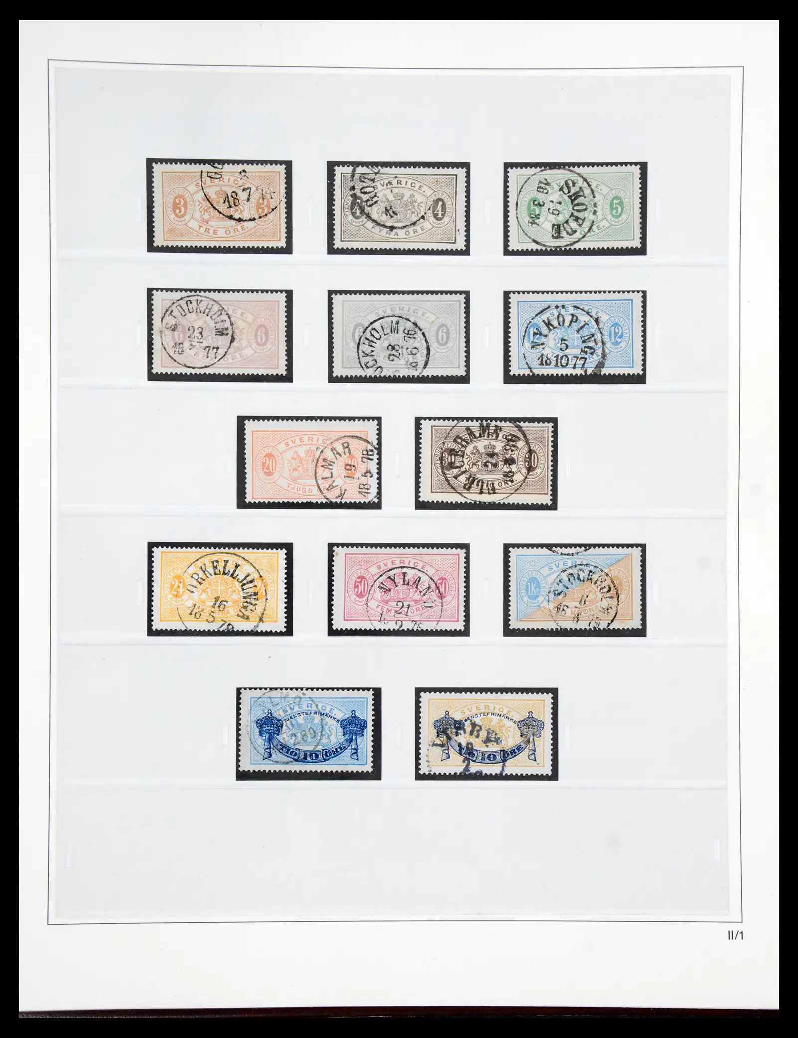 40366 0043 - Stamp collection 40366 Sweden 1855-2009.