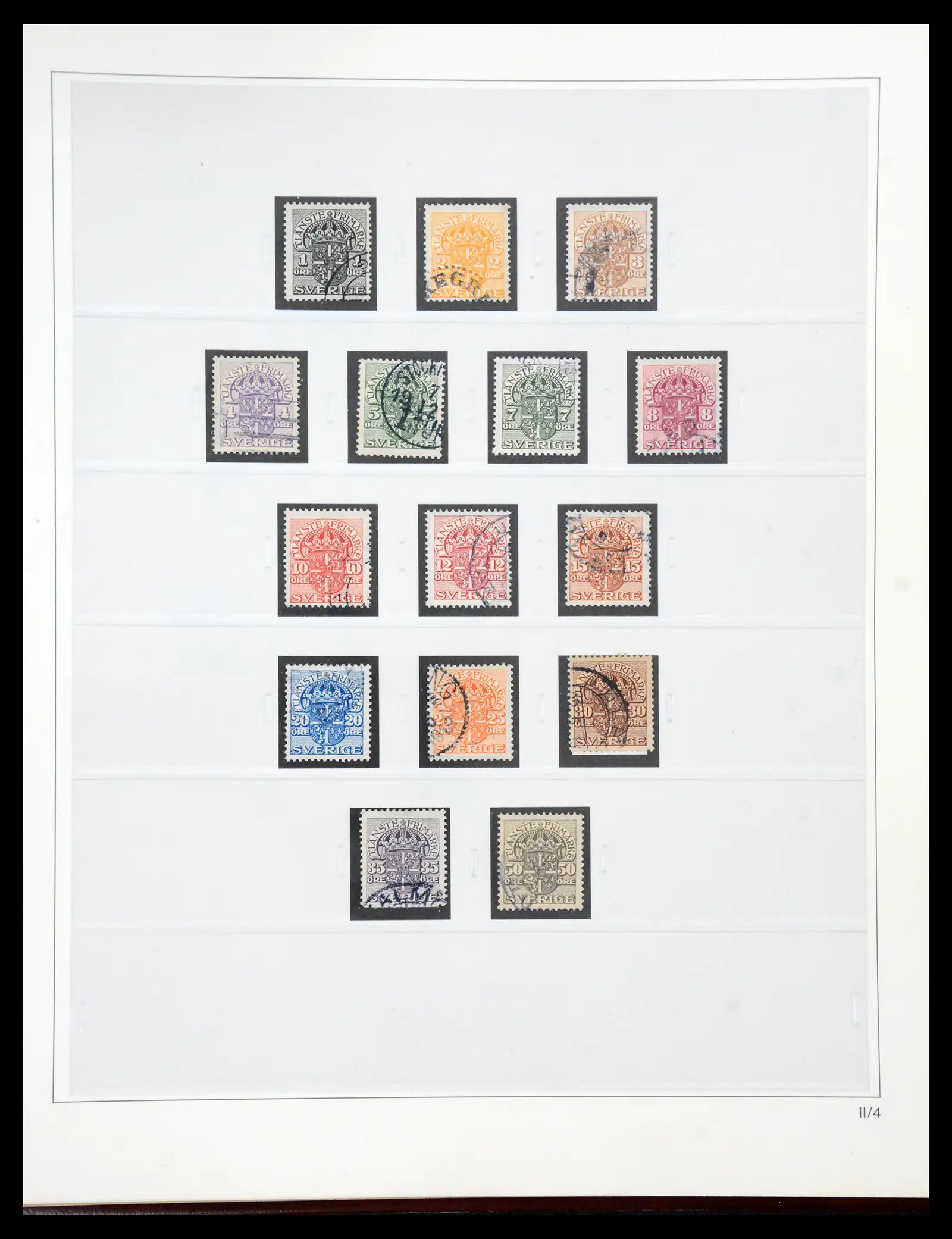 40366 0046 - Stamp collection 40366 Sweden 1855-2009.