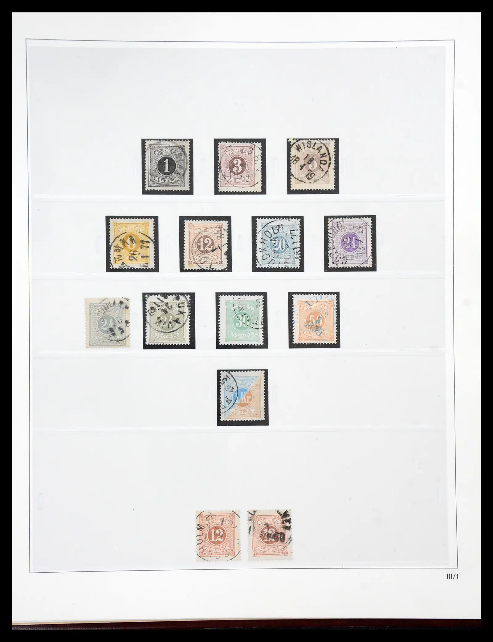 40366 0047 - Stamp collection 40366 Sweden 1855-2009.