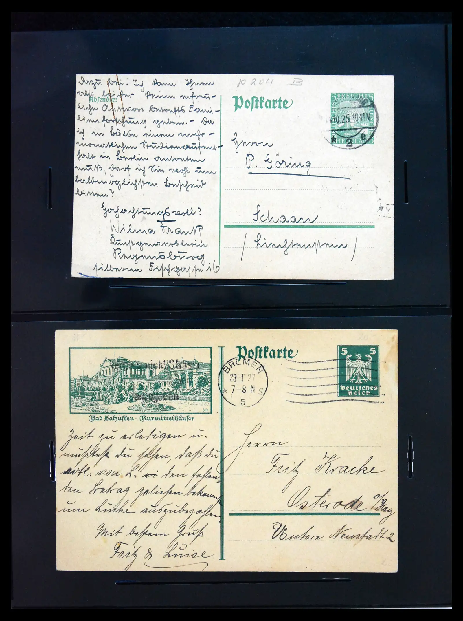 40367 0022 - Stamp collection 40367 Germany covers 1870-1960.