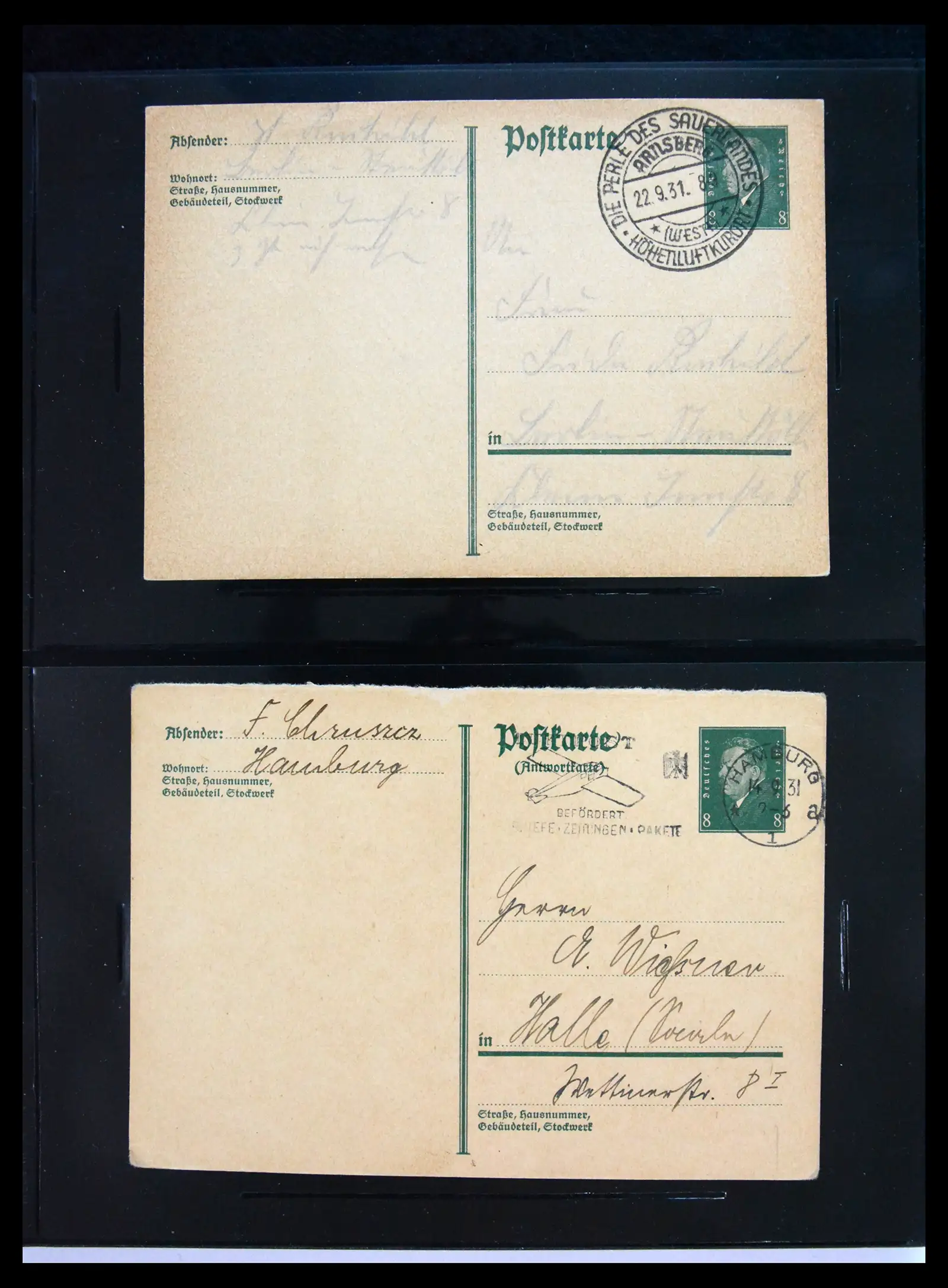 40367 0027 - Stamp collection 40367 Germany covers 1870-1960.
