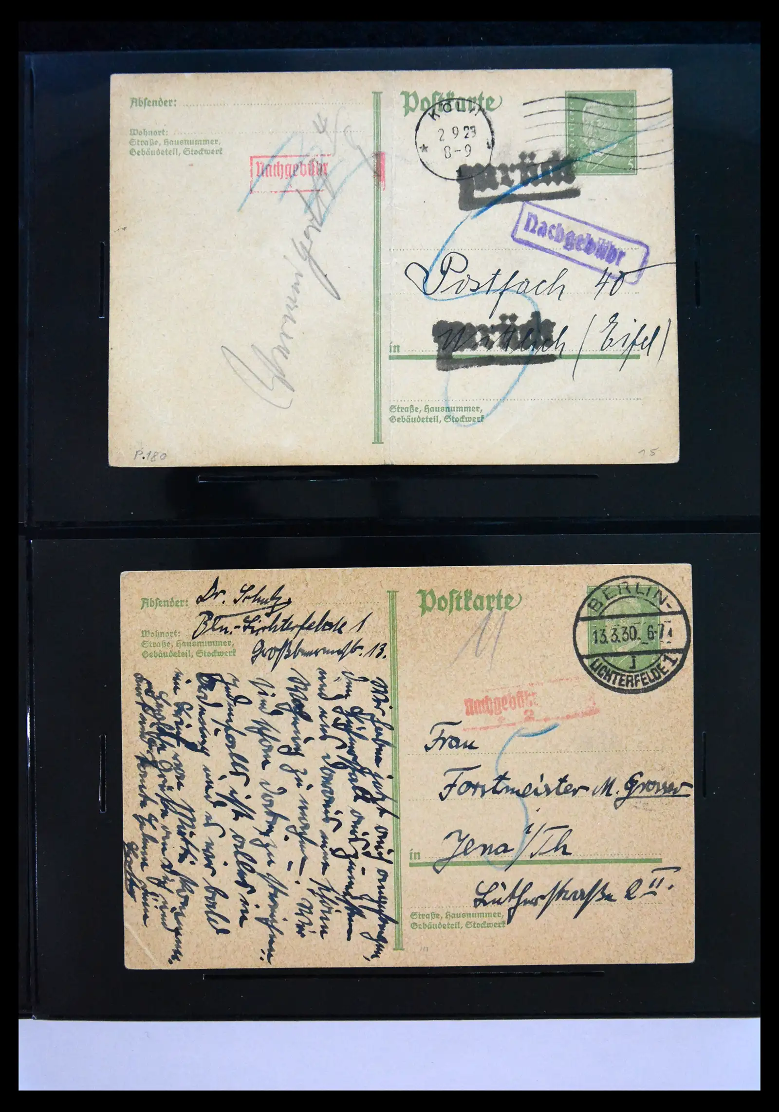 40367 0028 - Stamp collection 40367 Germany covers 1870-1960.