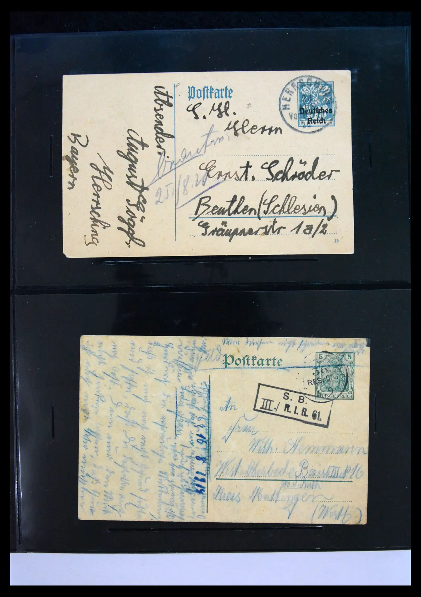 40367 0034 - Stamp collection 40367 Germany covers 1870-1960.