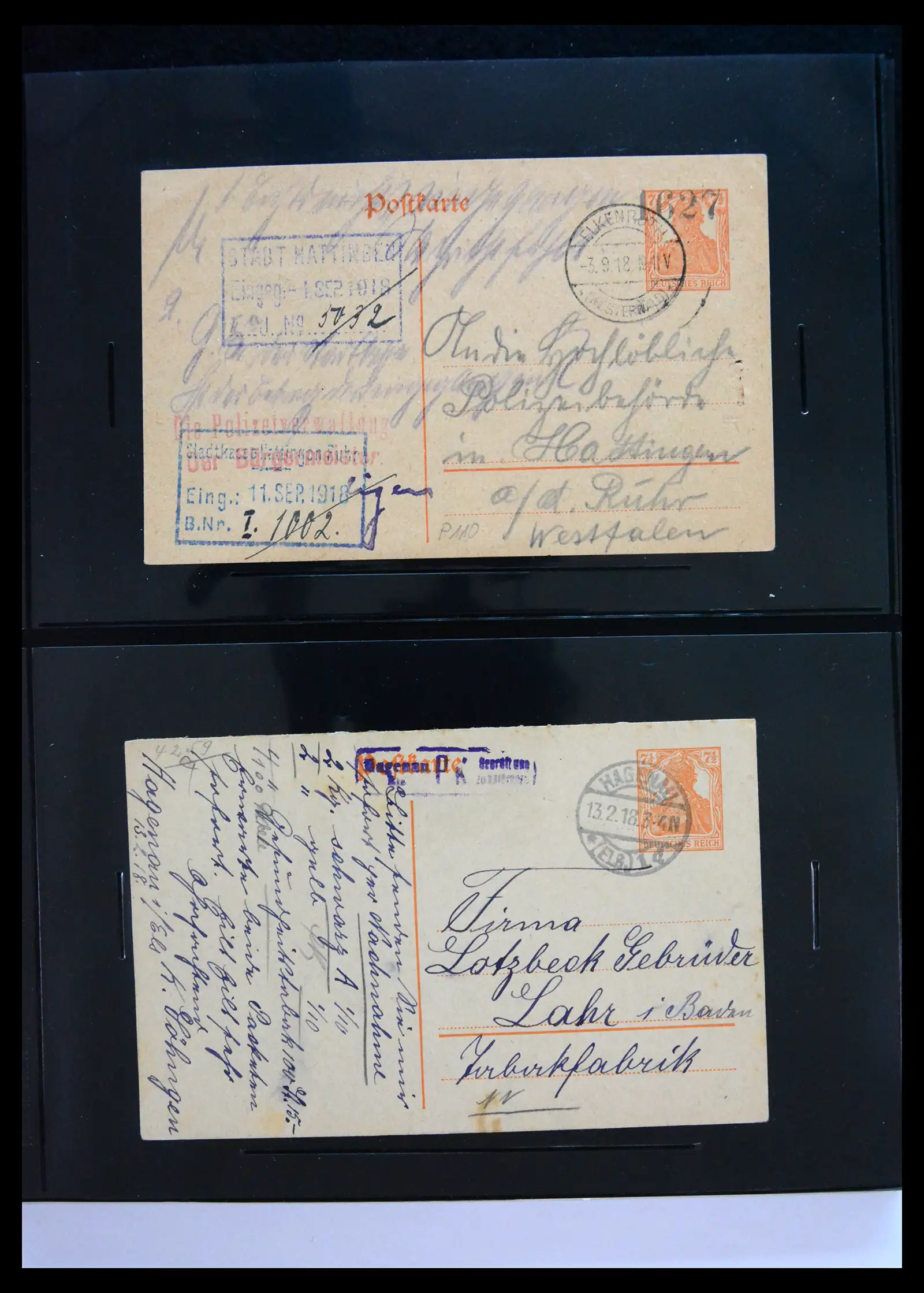 40367 0039 - Stamp collection 40367 Germany covers 1870-1960.