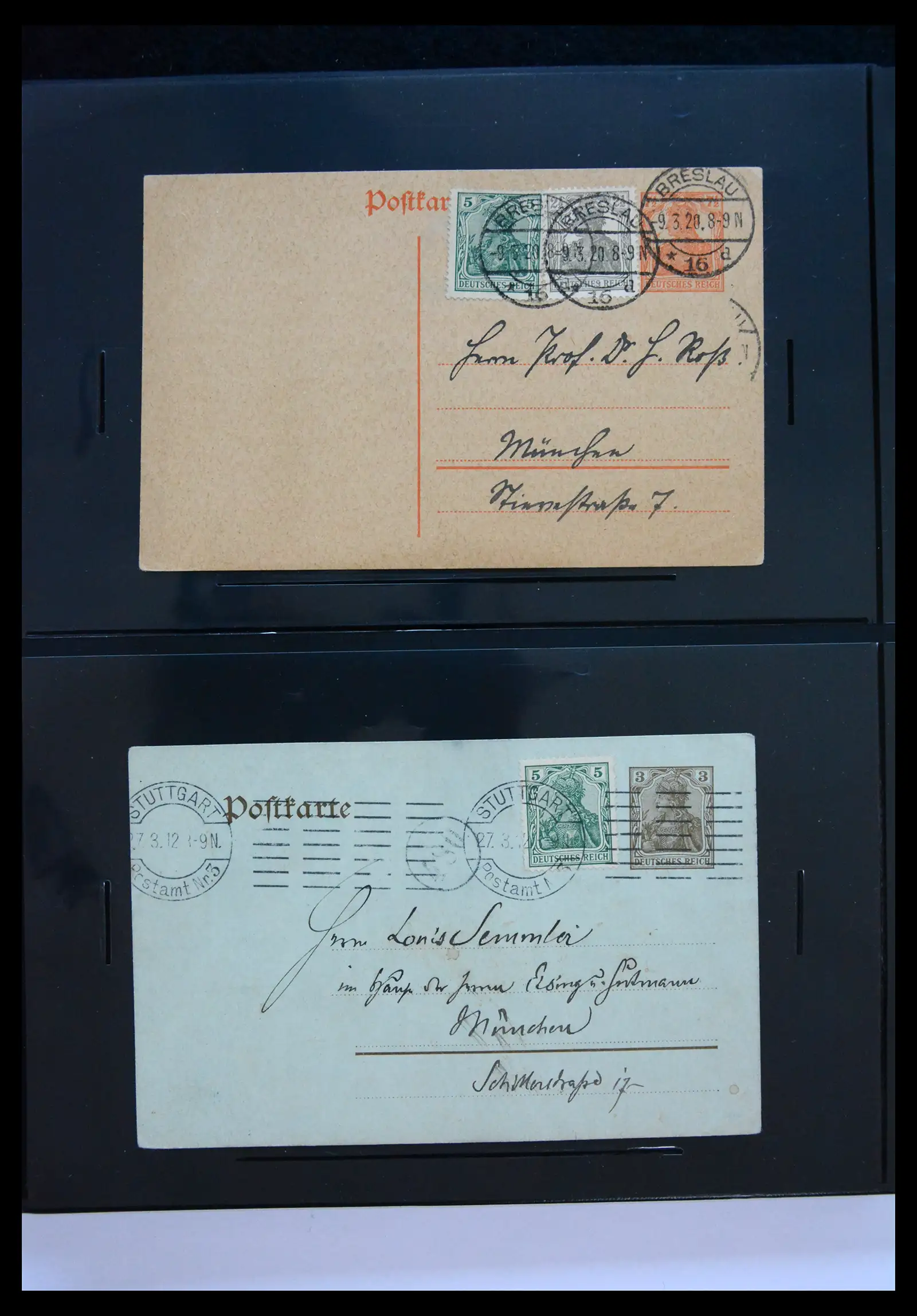 40367 0040 - Stamp collection 40367 Germany covers 1870-1960.