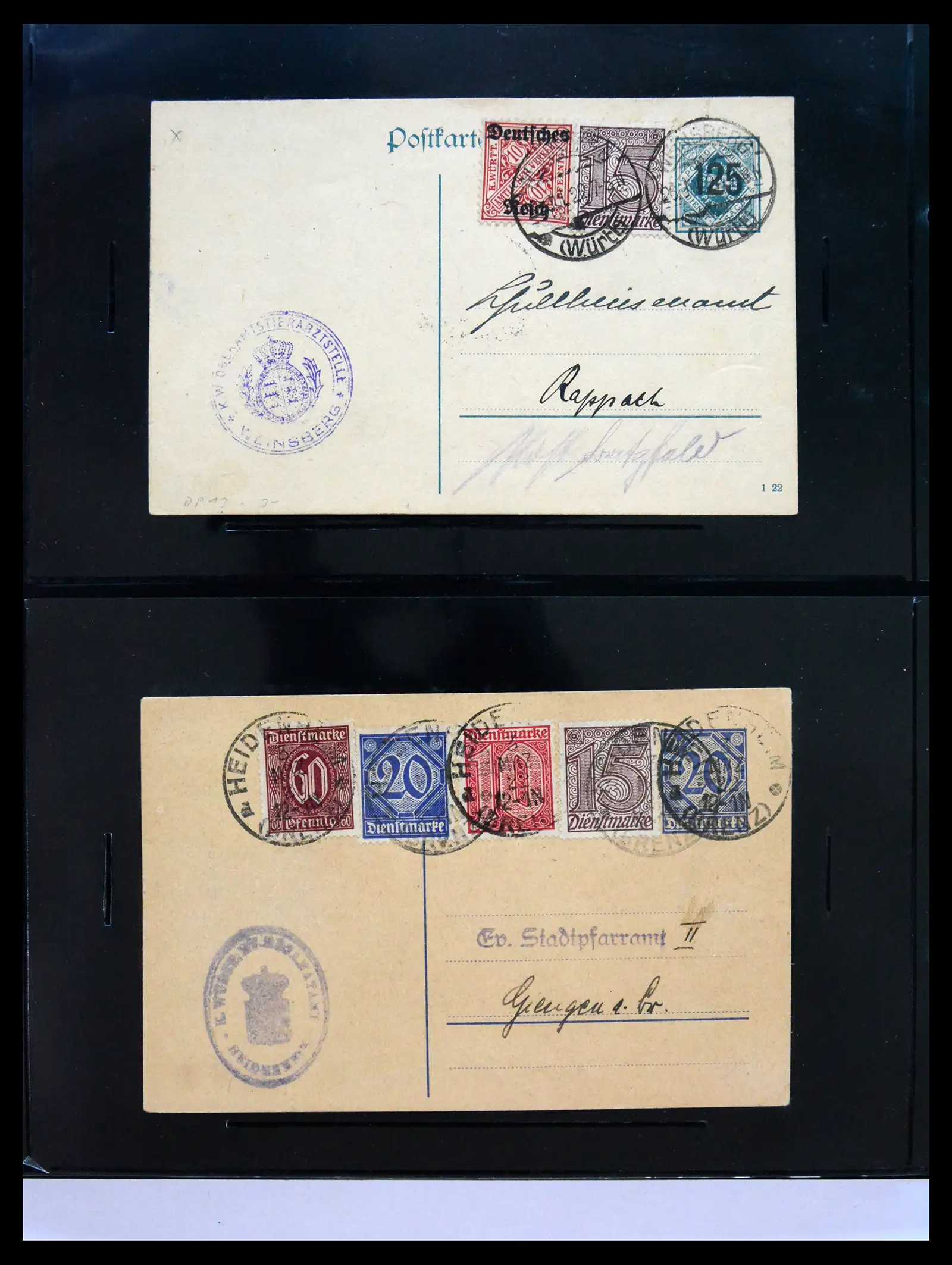 40367 0042 - Stamp collection 40367 Germany covers 1870-1960.