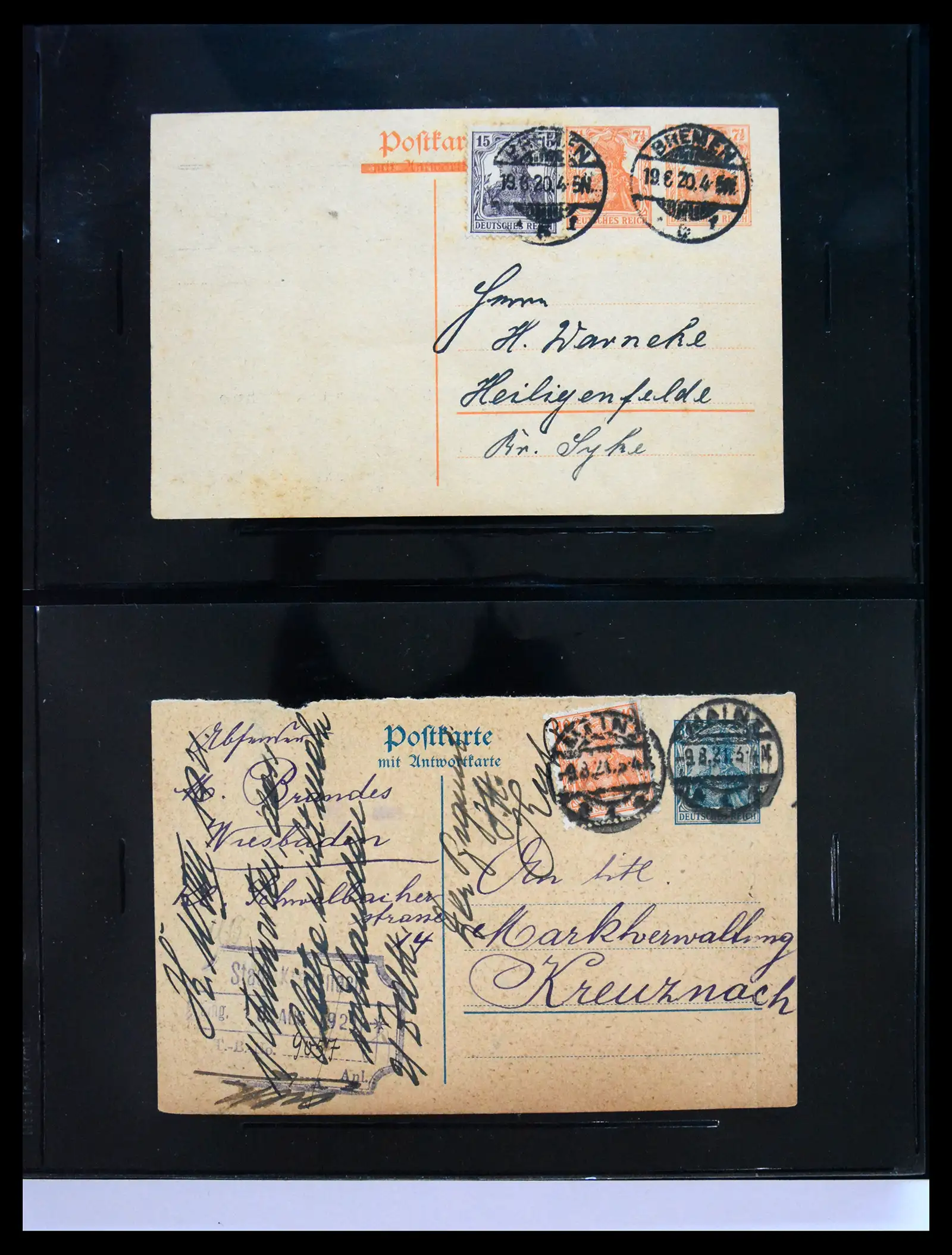 40367 0045 - Stamp collection 40367 Germany covers 1870-1960.