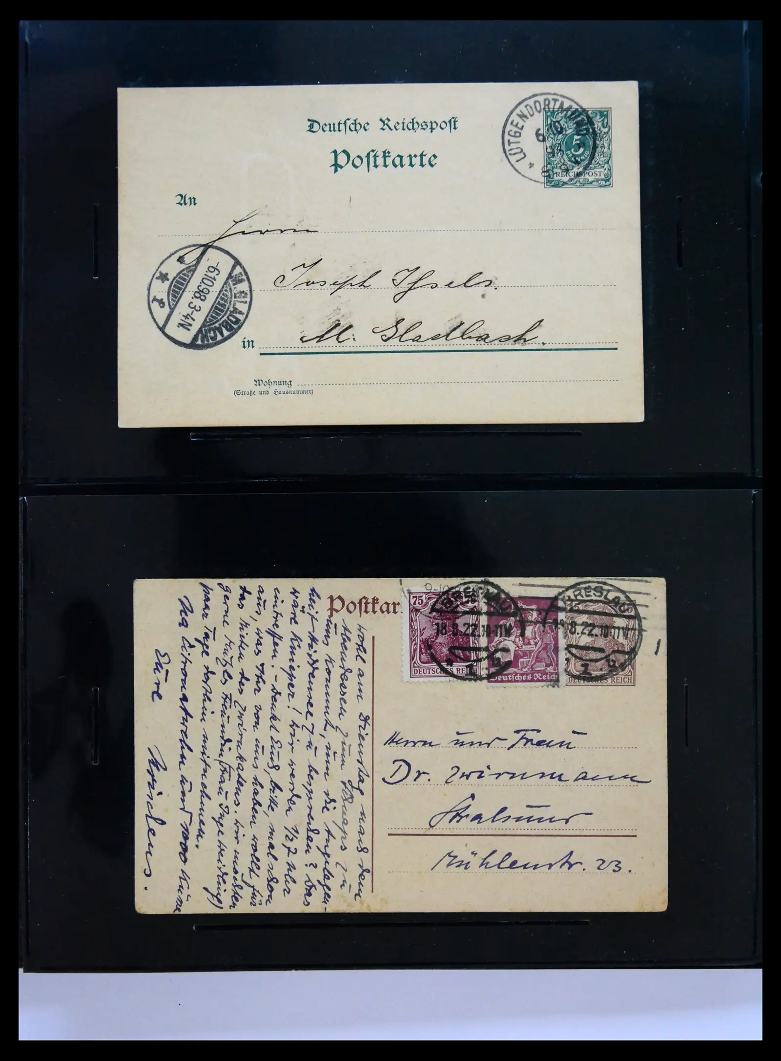 40367 0046 - Stamp collection 40367 Germany covers 1870-1960.