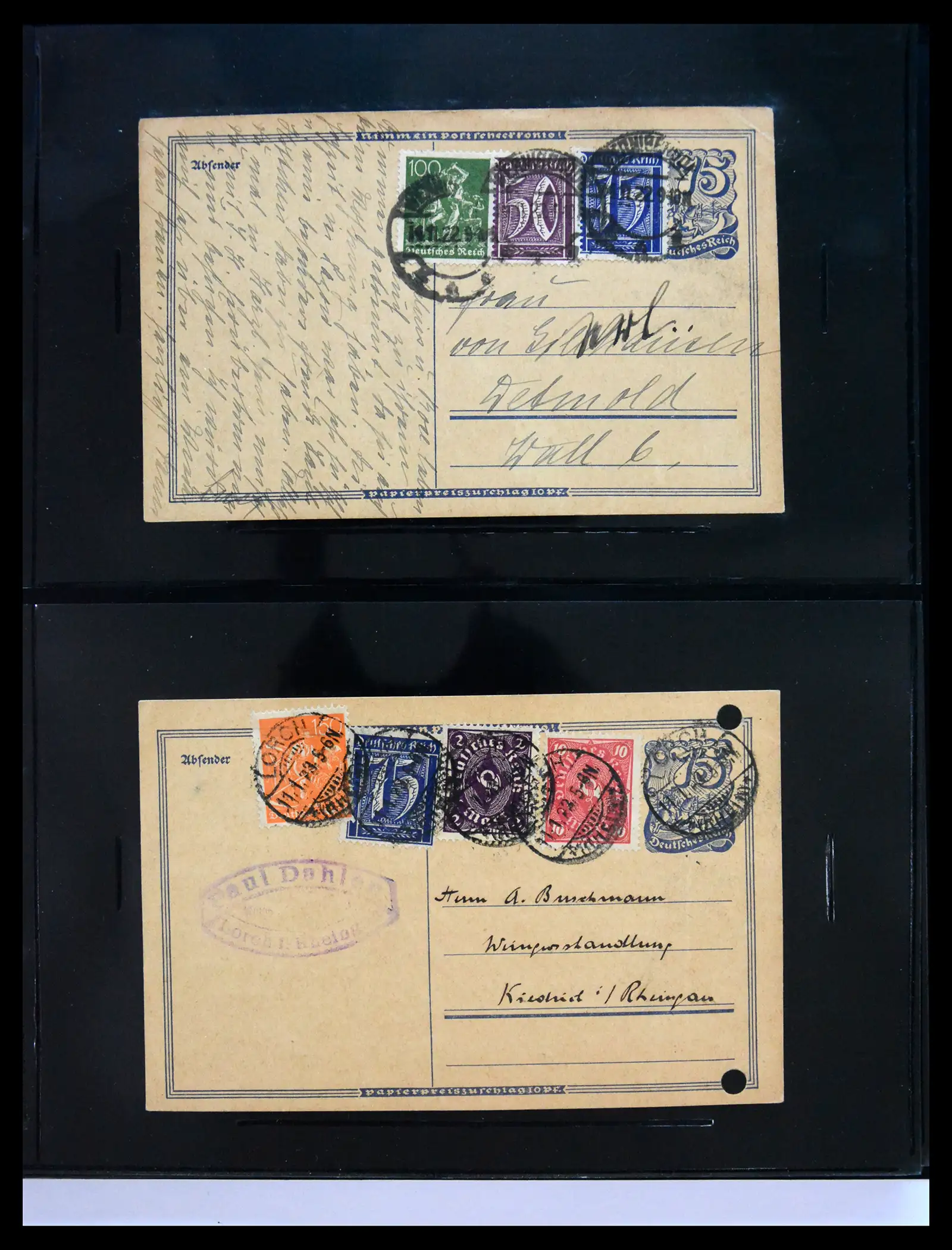40367 0047 - Stamp collection 40367 Germany covers 1870-1960.