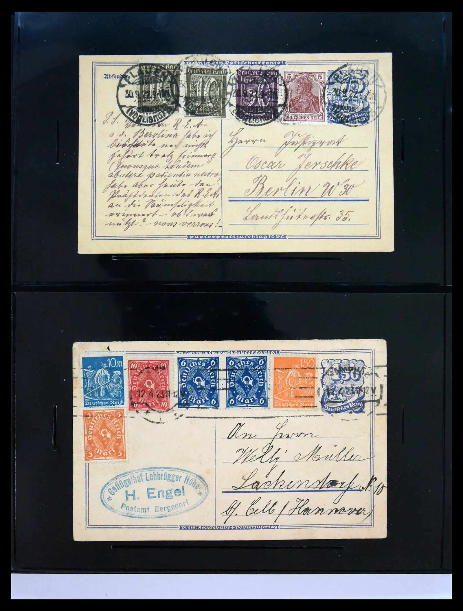 40367 0048 - Stamp collection 40367 Germany covers 1870-1960.