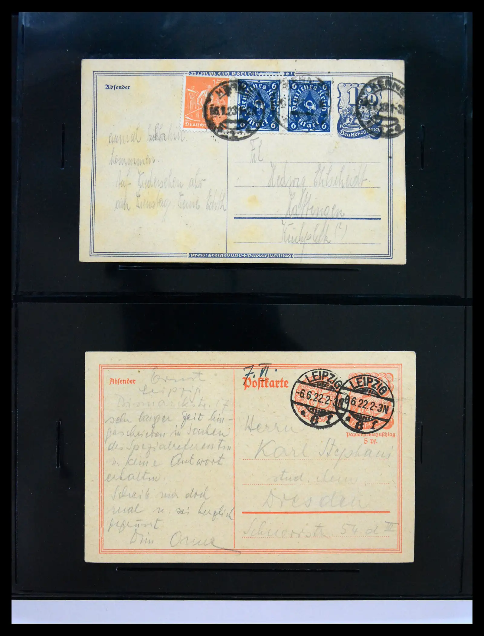 40367 0050 - Stamp collection 40367 Germany covers 1870-1960.
