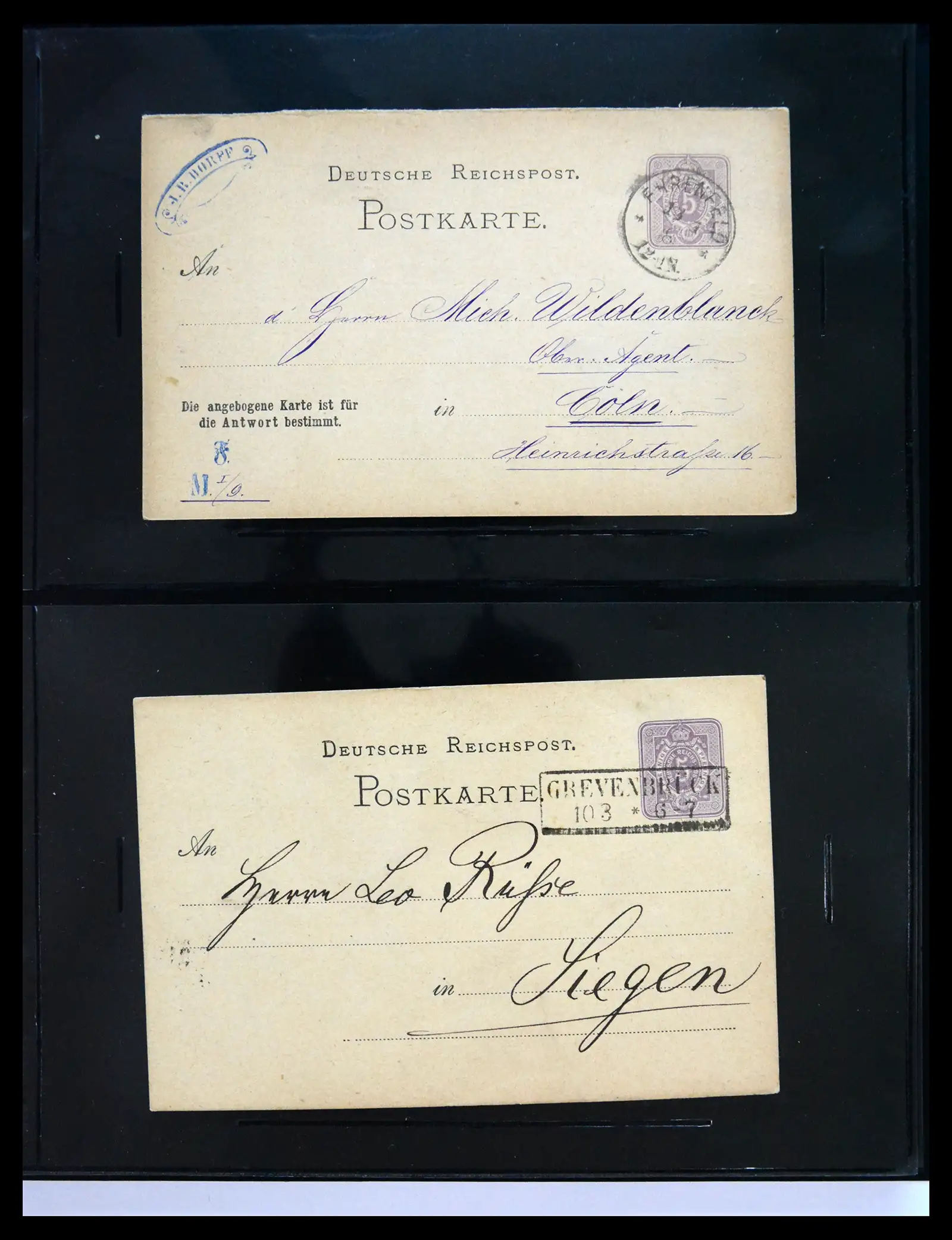 40367 0051 - Stamp collection 40367 Germany covers 1870-1960.