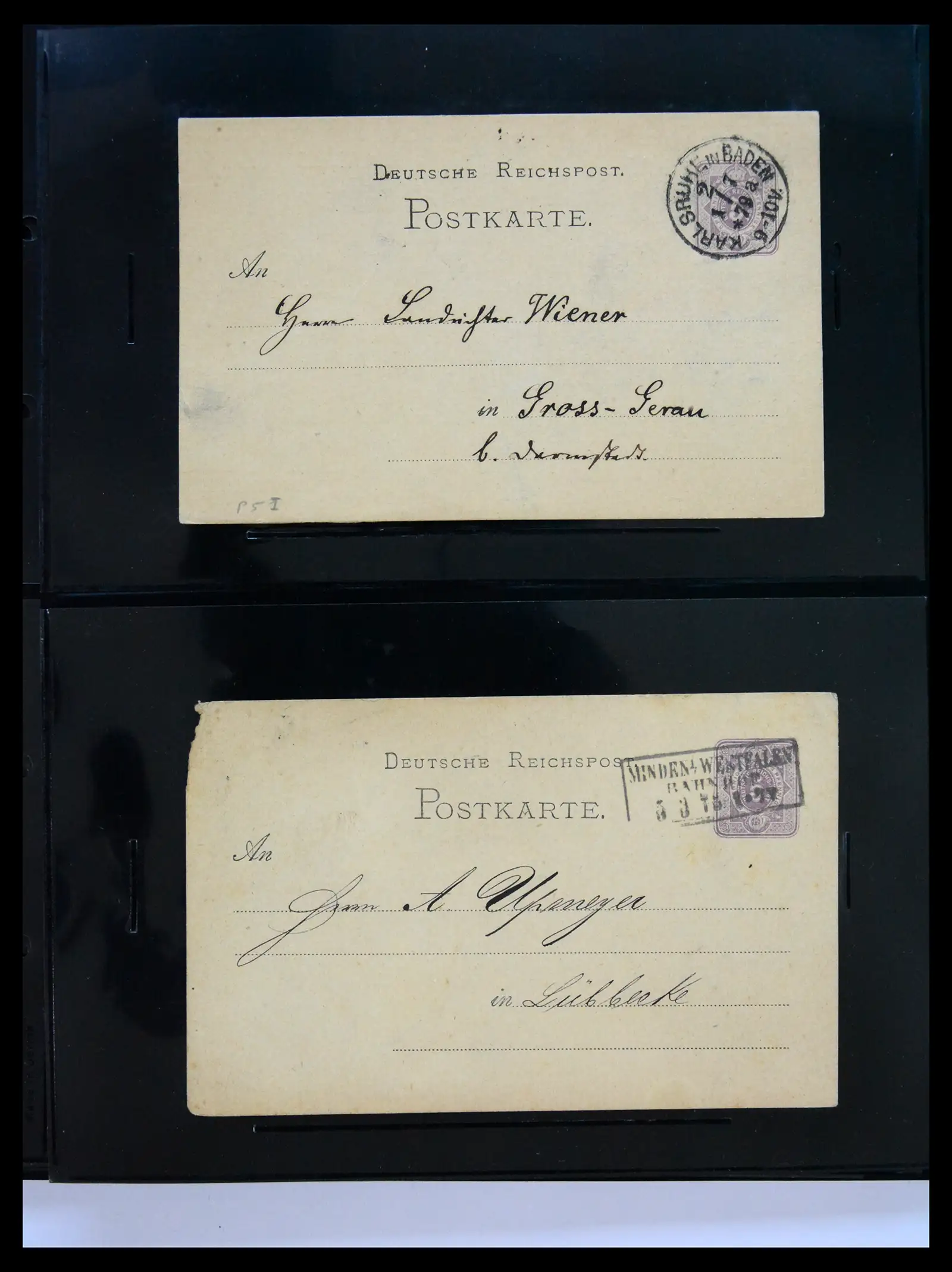 40367 0052 - Stamp collection 40367 Germany covers 1870-1960.