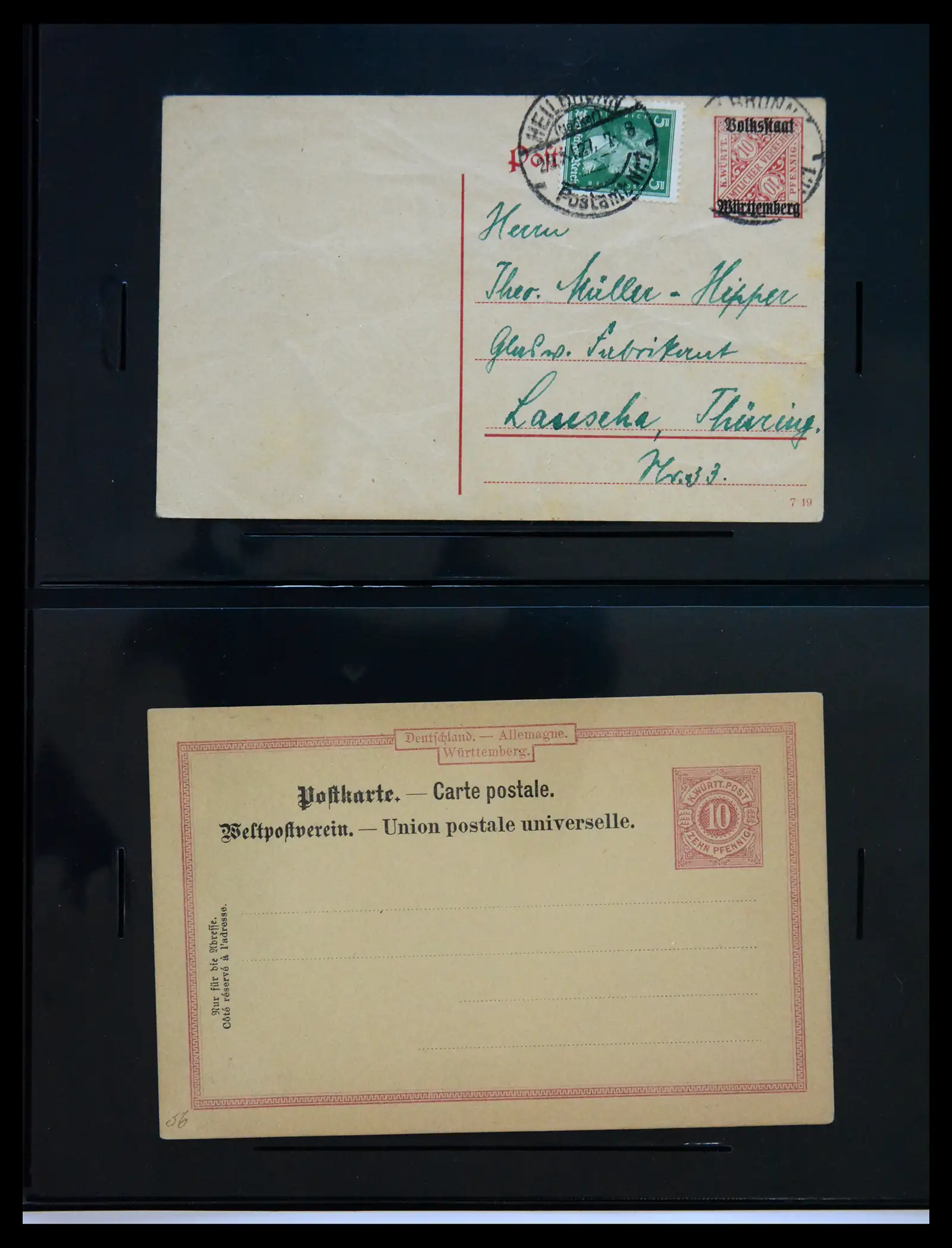 40367 0064 - Stamp collection 40367 Germany covers 1870-1960.