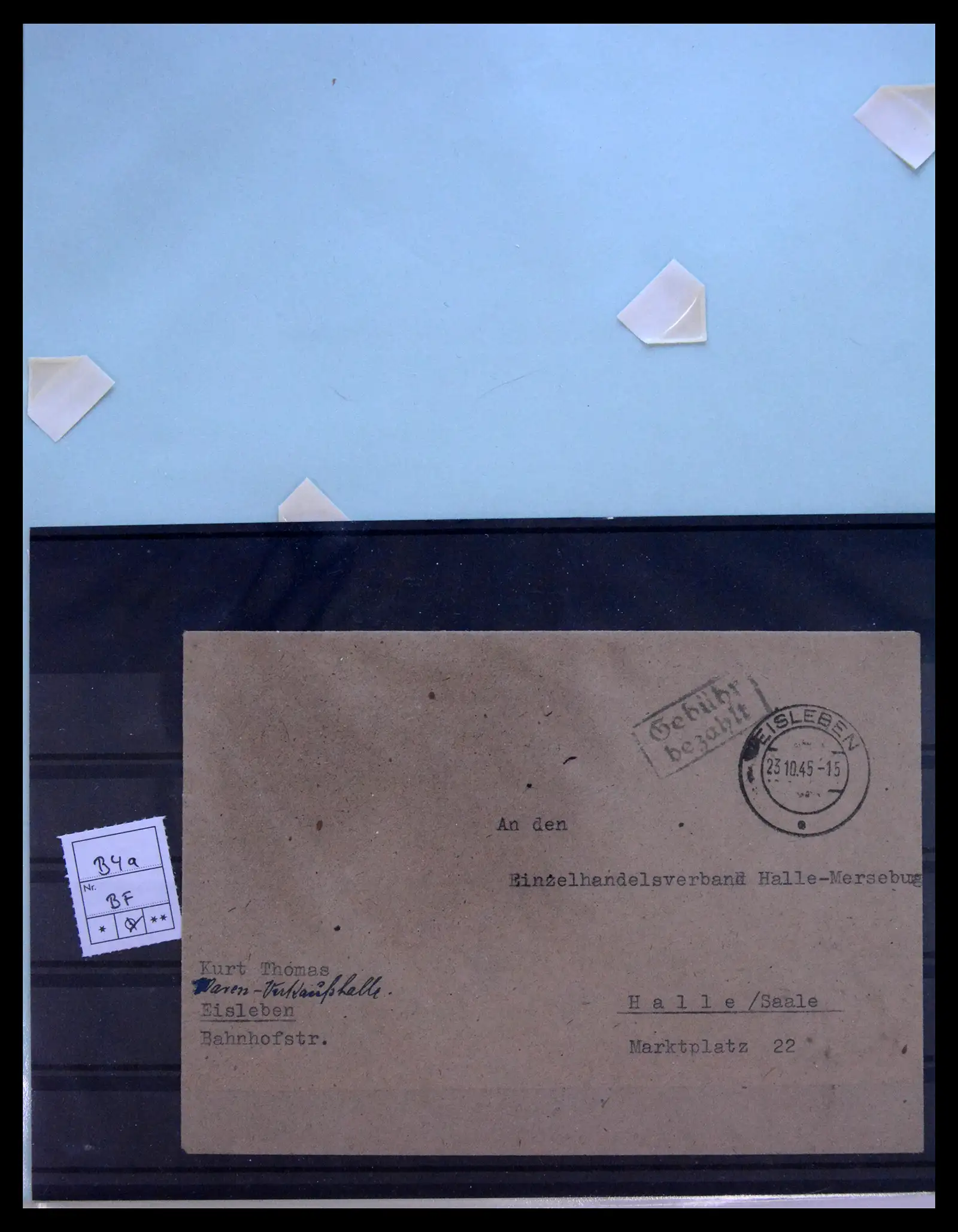 40367 0069 - Stamp collection 40367 Germany covers 1870-1960.