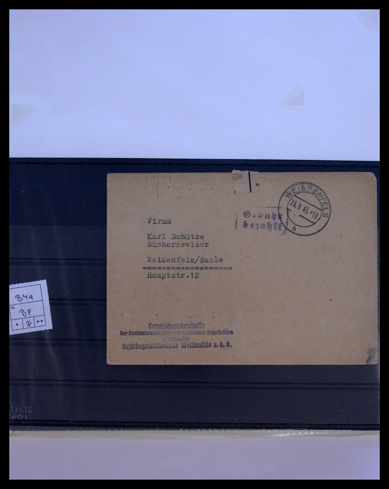 40367 0075 - Stamp collection 40367 Germany covers 1870-1960.