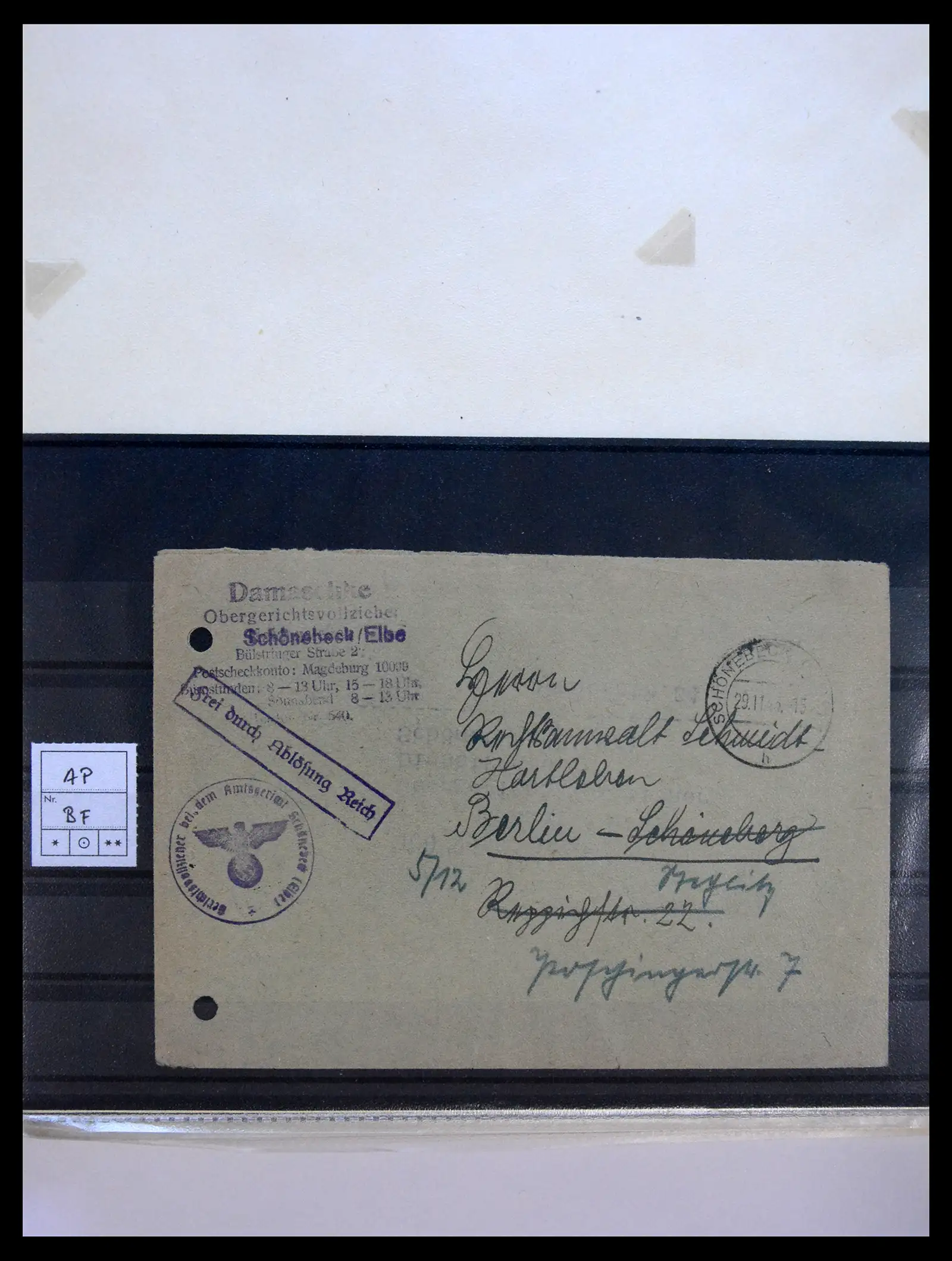 40367 0084 - Stamp collection 40367 Germany covers 1870-1960.