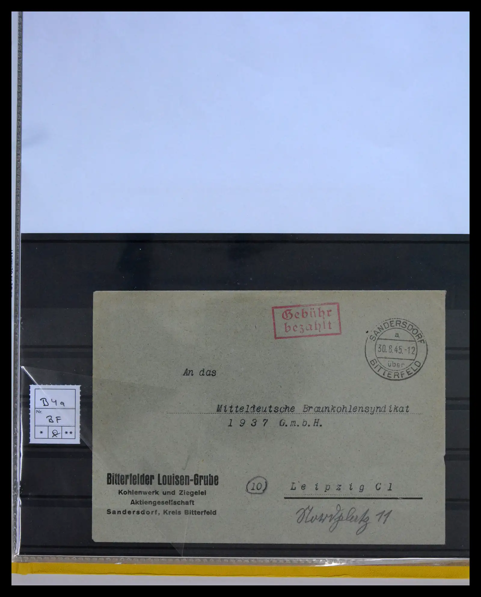 40367 0089 - Stamp collection 40367 Germany covers 1870-1960.