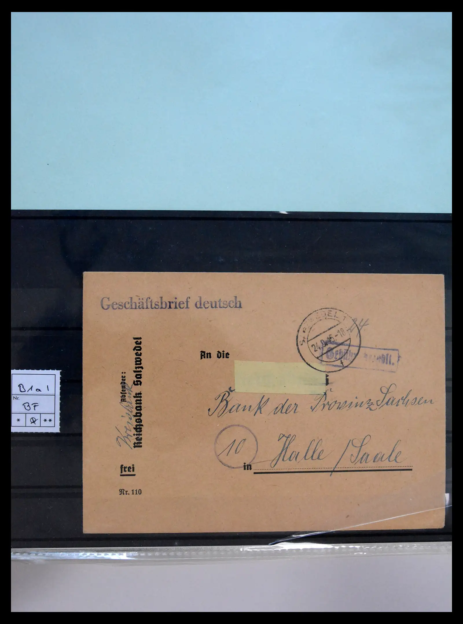 40367 0090 - Stamp collection 40367 Germany covers 1870-1960.