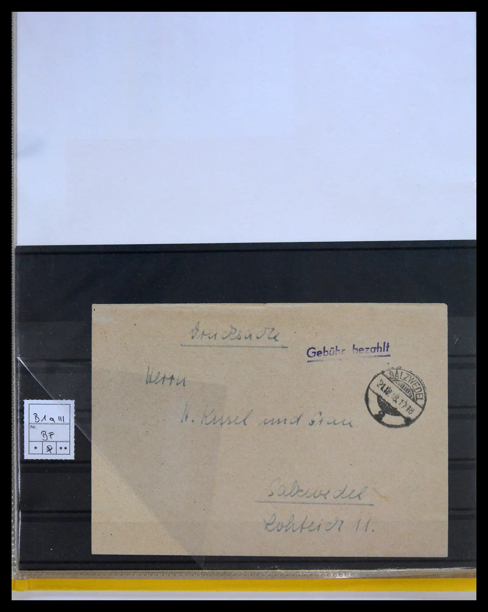 40367 0091 - Stamp collection 40367 Germany covers 1870-1960.