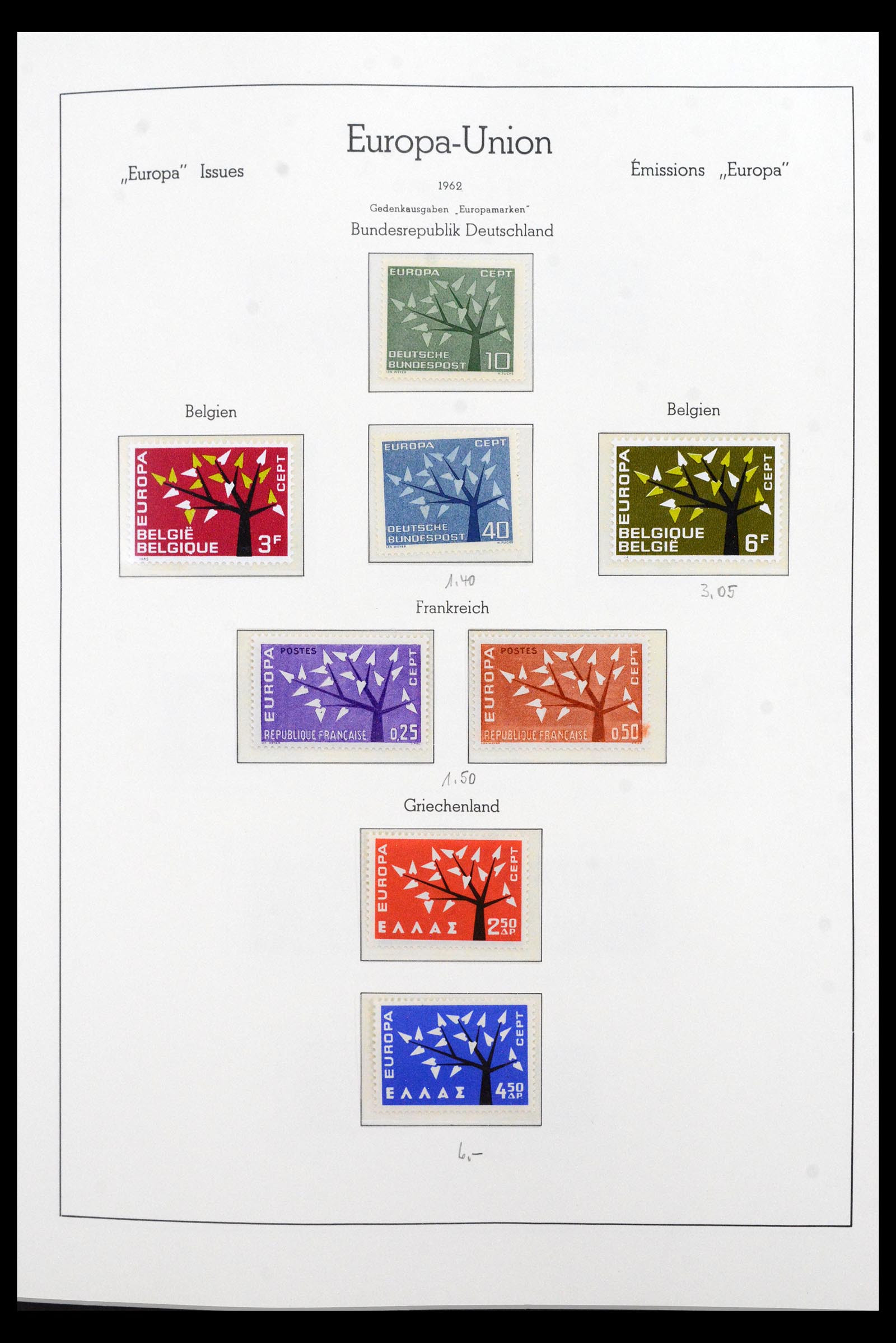 40371 0014 - Postzegel verzameling 40371 Europa CEPT 1956-2000.