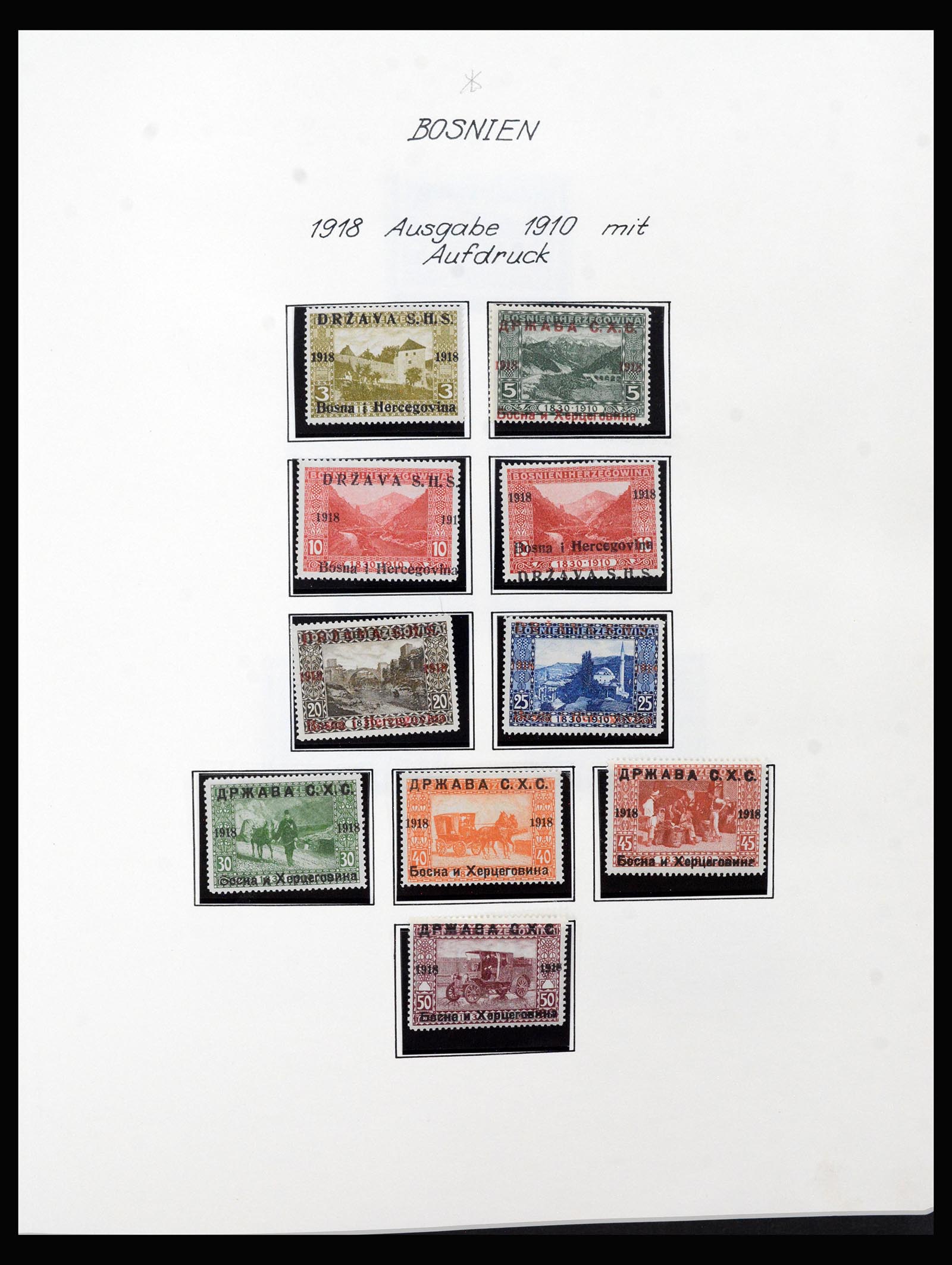 40375 0002 - Postzegel verzameling 40375 Joegoslavië 1916-1961.
