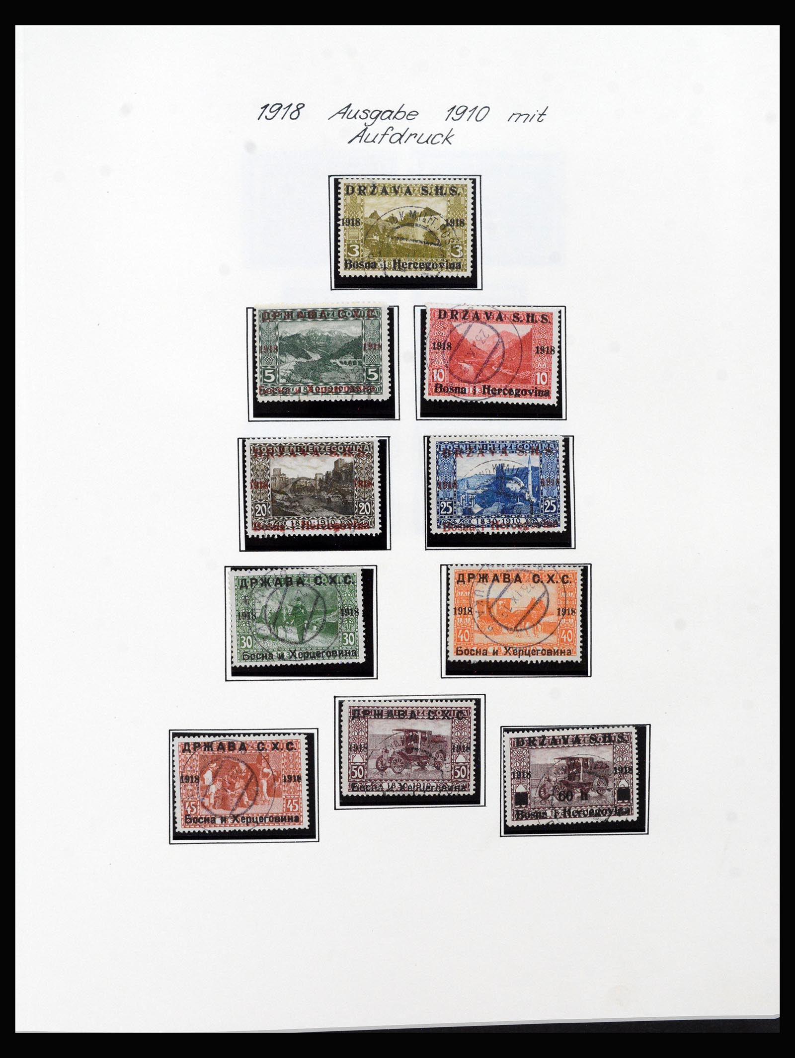 40375 0004 - Postzegel verzameling 40375 Joegoslavië 1916-1961.