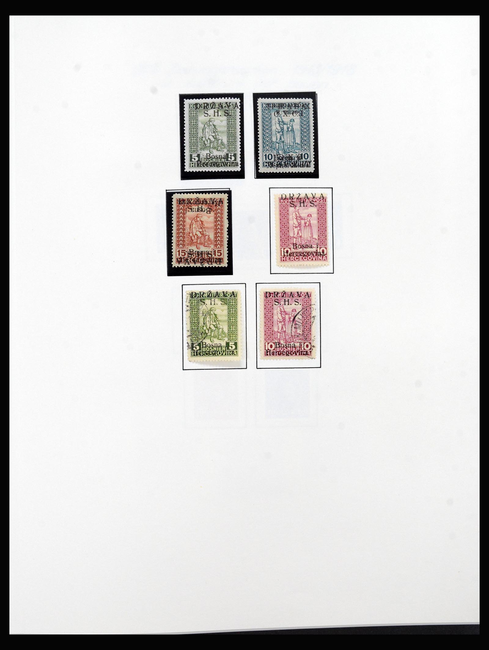 40375 0008 - Postzegel verzameling 40375 Joegoslavië 1916-1961.
