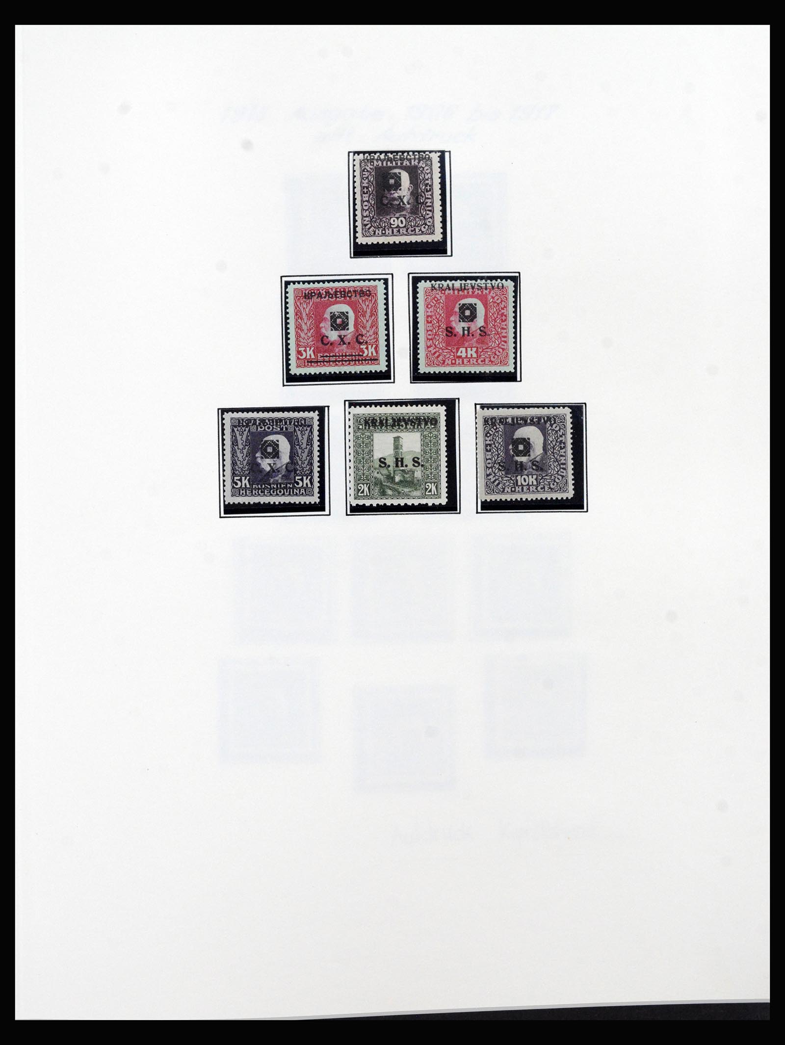 40375 0011 - Postzegel verzameling 40375 Joegoslavië 1916-1961.