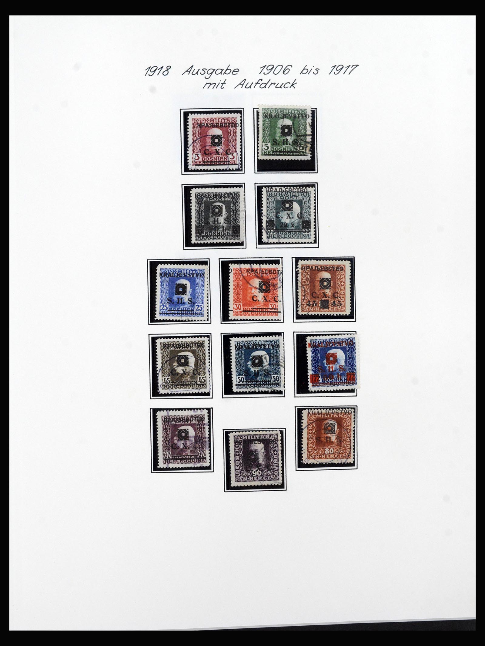 40375 0014 - Postzegel verzameling 40375 Joegoslavië 1916-1961.