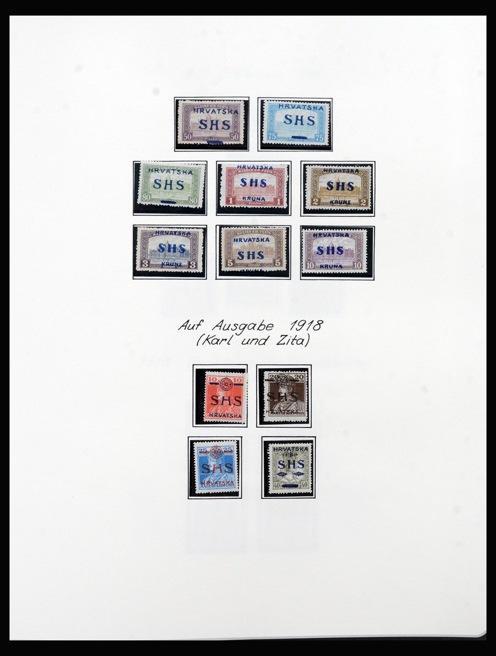 40375 0019 - Postzegel verzameling 40375 Joegoslavië 1916-1961.
